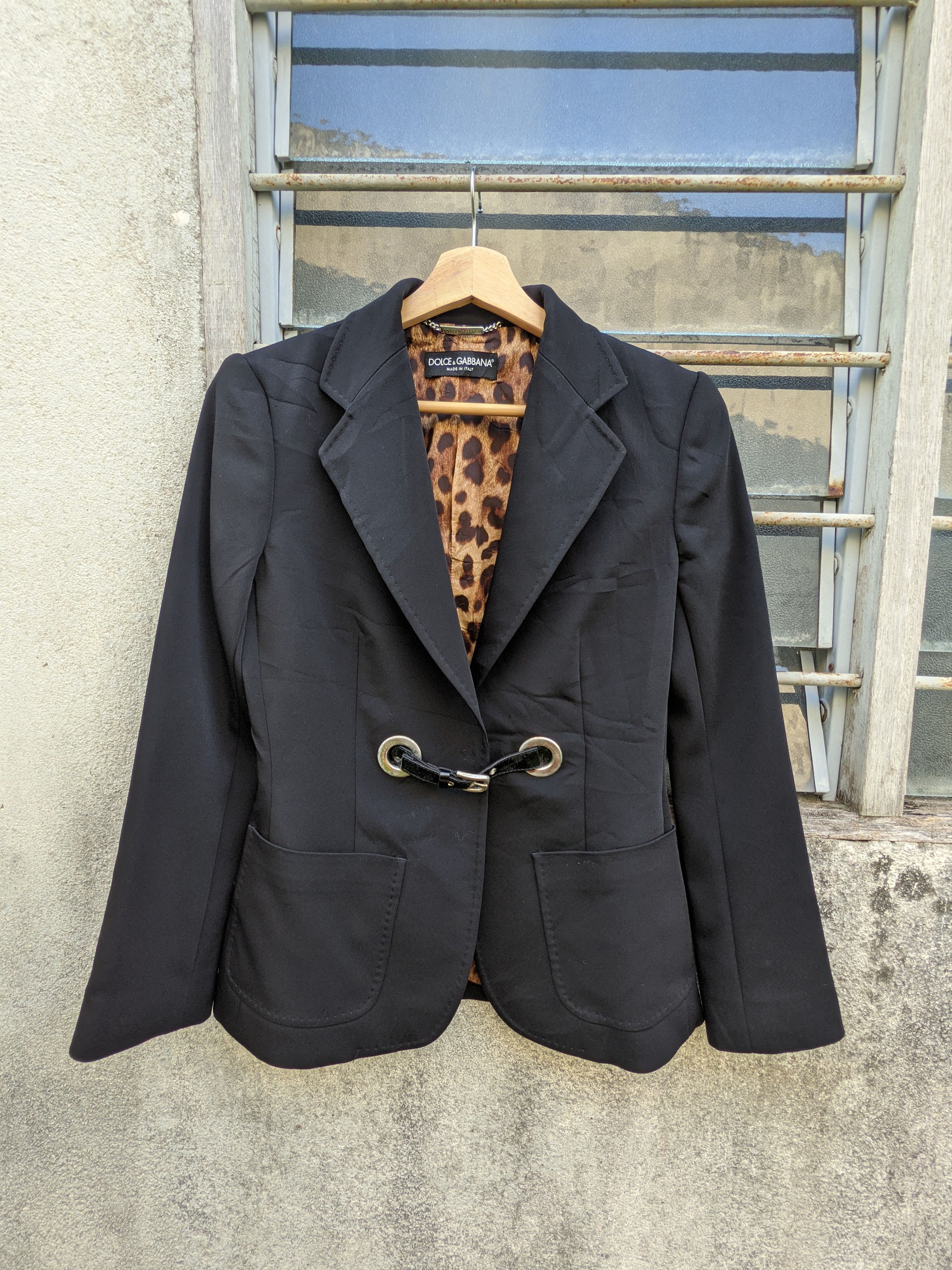 Dolce & Gabbana Dolce & Gabbana Leopard Sport Coat Size S / US 4 / IT 40 - 5 Thumbnail