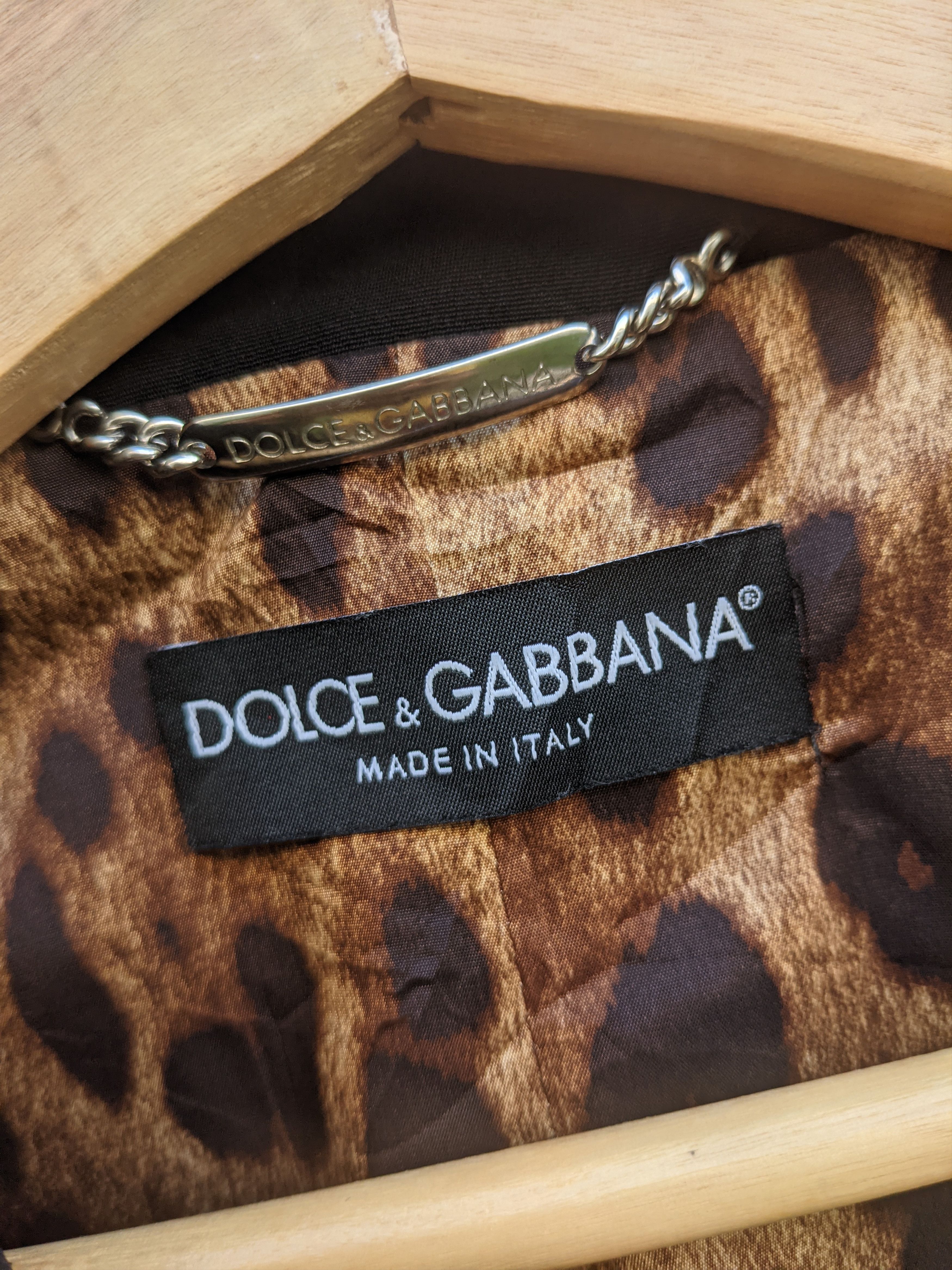Dolce & Gabbana Dolce & Gabbana Leopard Sport Coat Size S / US 4 / IT 40 - 8 Thumbnail