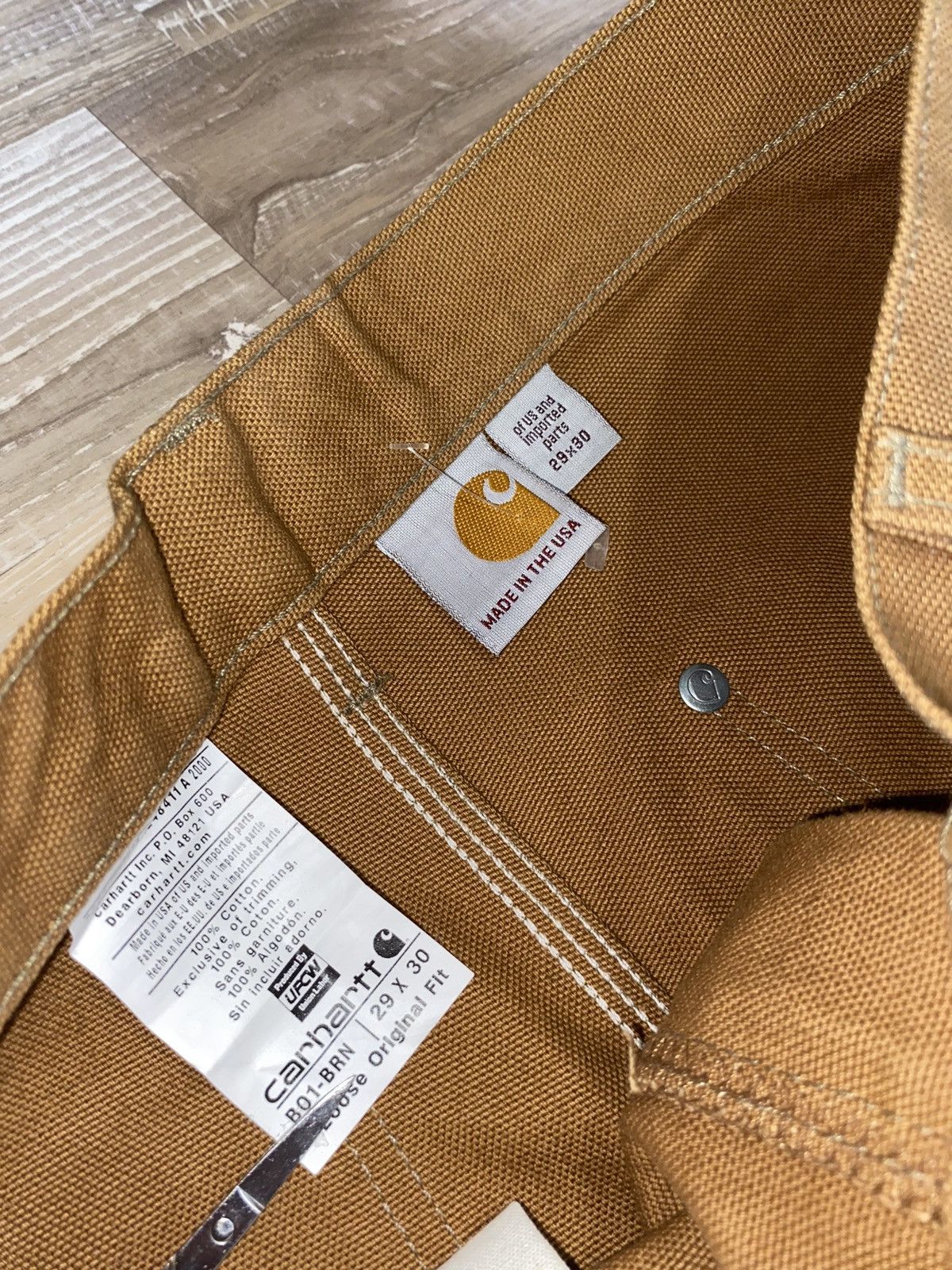 Carhartt × Carhartt Wip Carhartt multi pocket rip stop pants vintage USA Size US 29 - 5 Thumbnail