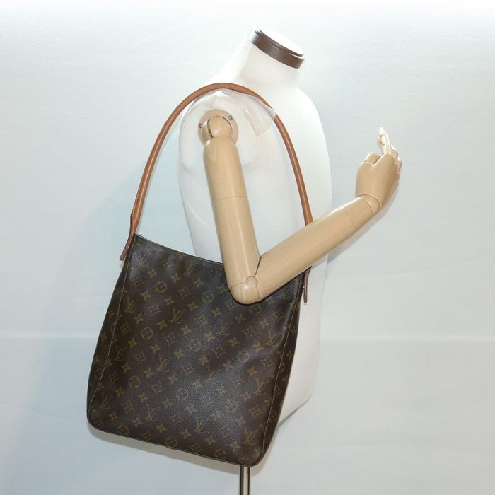 Louis Vuitton LOUIS VUITTON Monogram Looping GM Shoulder Bag M51145 LV Auth  37852