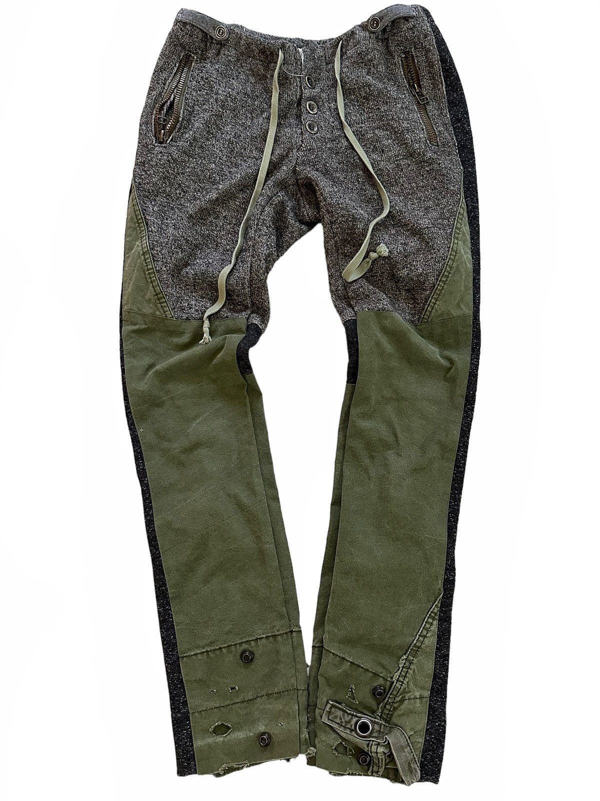 Greg Lauren SAMPLE Army Tent 50/50 GL Hybrid Lounge Pant Size US 30 / EU 46 - 1 Thumbnail