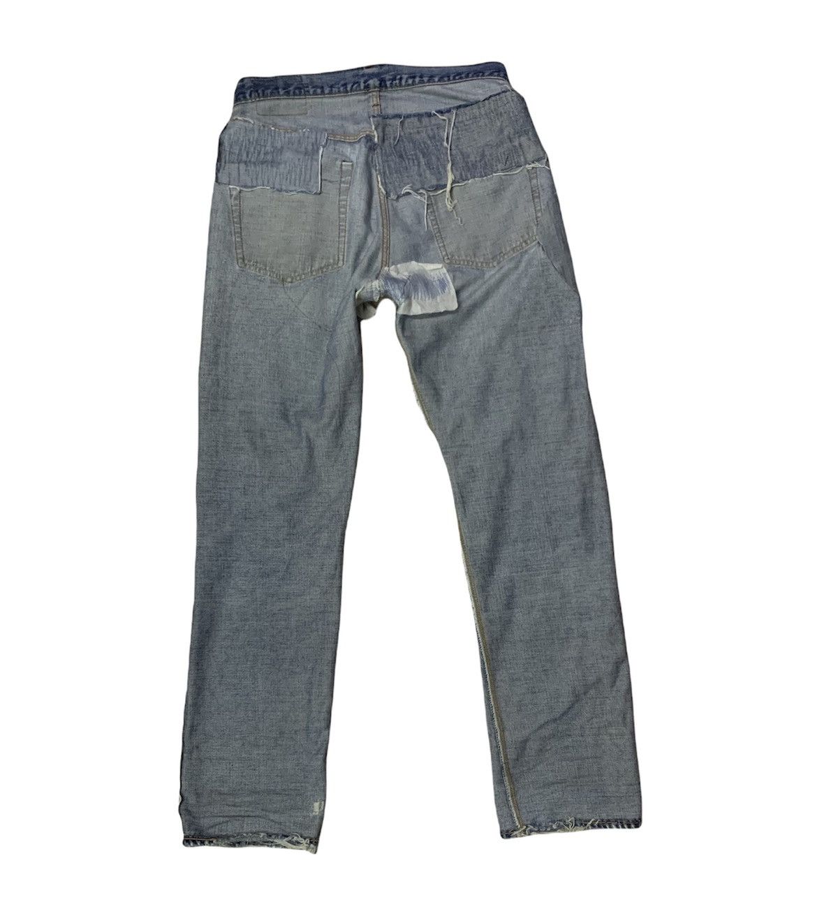 Levi's Vintage Clothing × Vintage Vintage Distressed Levi’s 501 redline #6 stamping Size US 32 / EU 48 - 17 Thumbnail