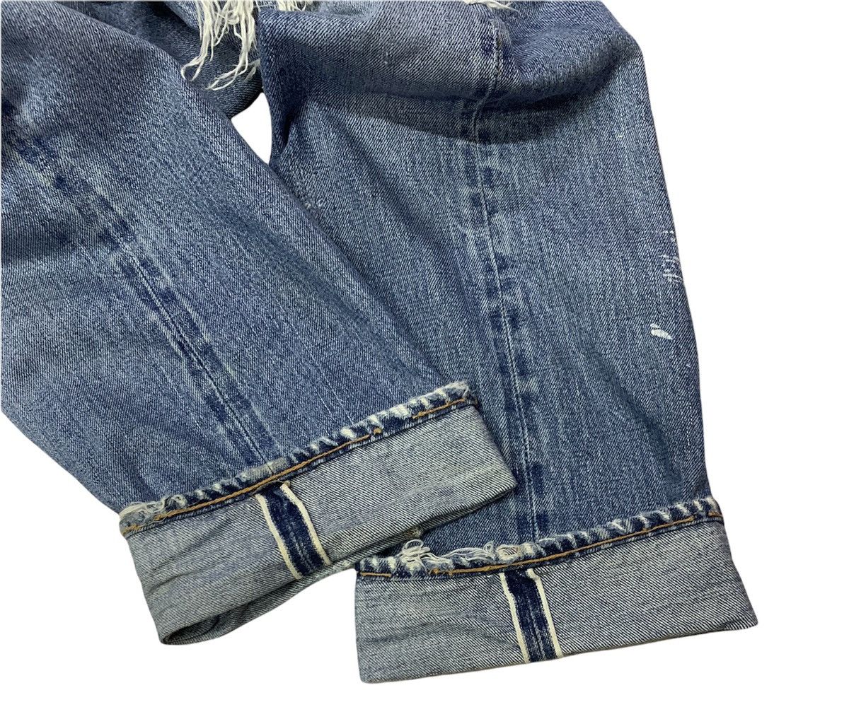 Levi's Vintage Clothing × Vintage Vintage Distressed Levi’s 501 redline #6 stamping Size US 32 / EU 48 - 11 Thumbnail