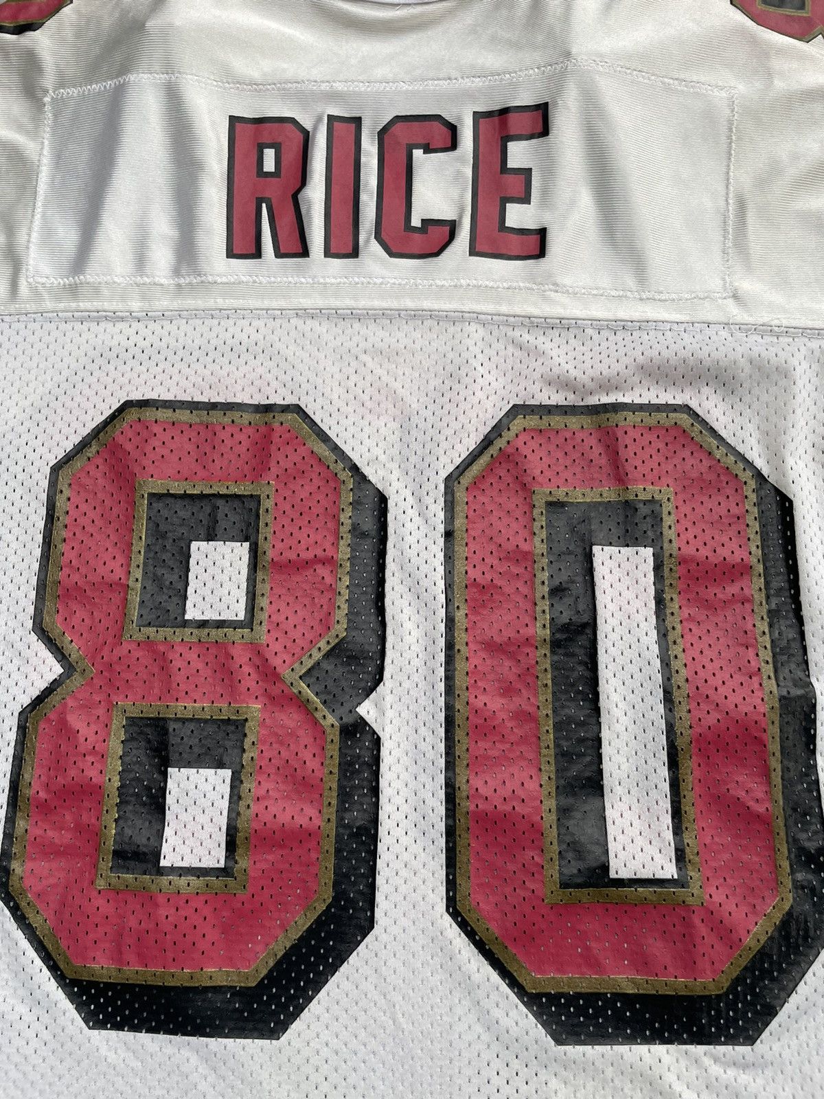 NFL × Starter × Vintage 🔥STEALS🔥Vintage 90’s SF 49ers Jerry Rice Size US XL / EU 56 / 4 - 9 Thumbnail