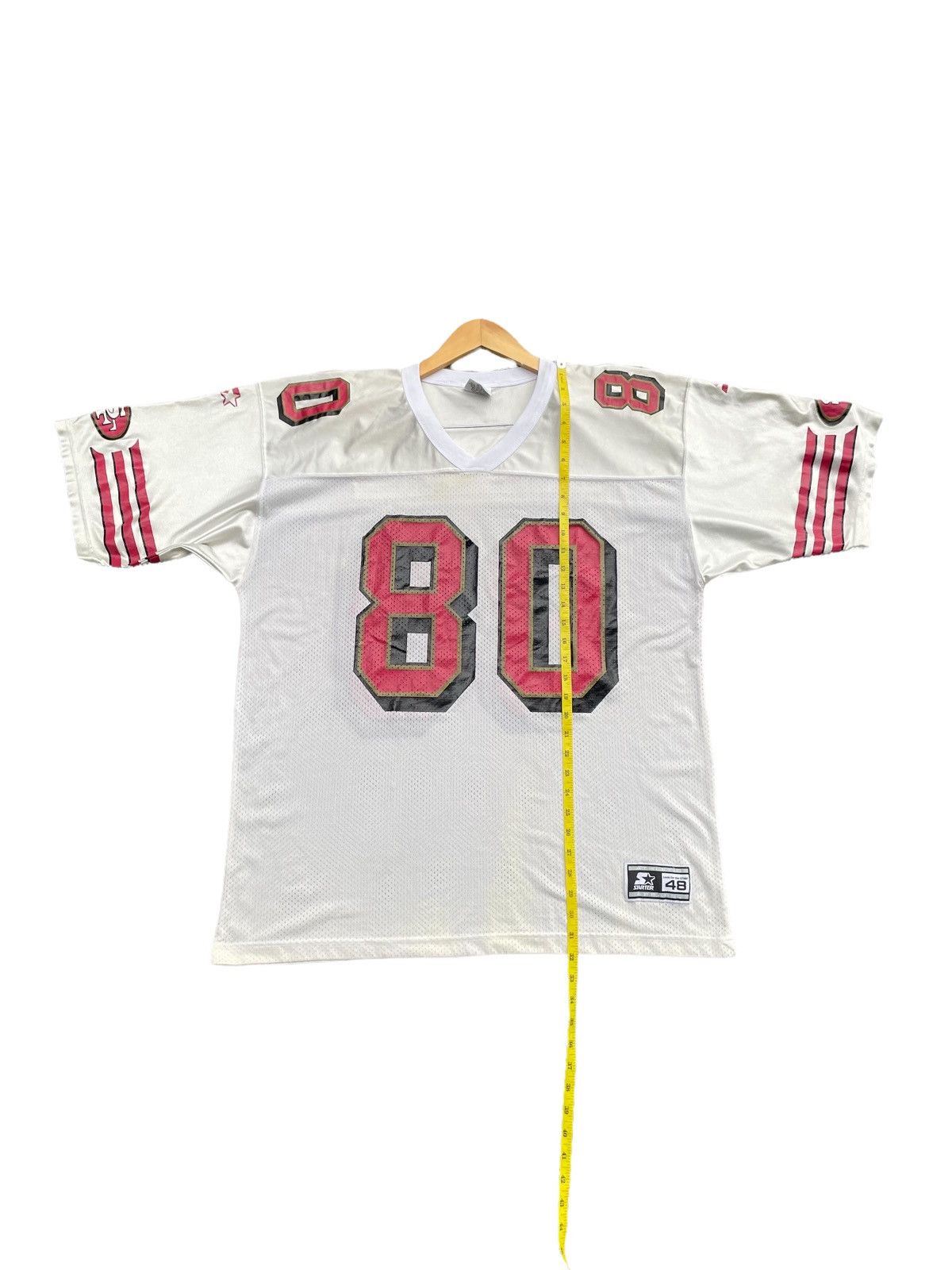 NFL × Starter × Vintage 🔥STEALS🔥Vintage 90’s SF 49ers Jerry Rice Size US XL / EU 56 / 4 - 3 Thumbnail