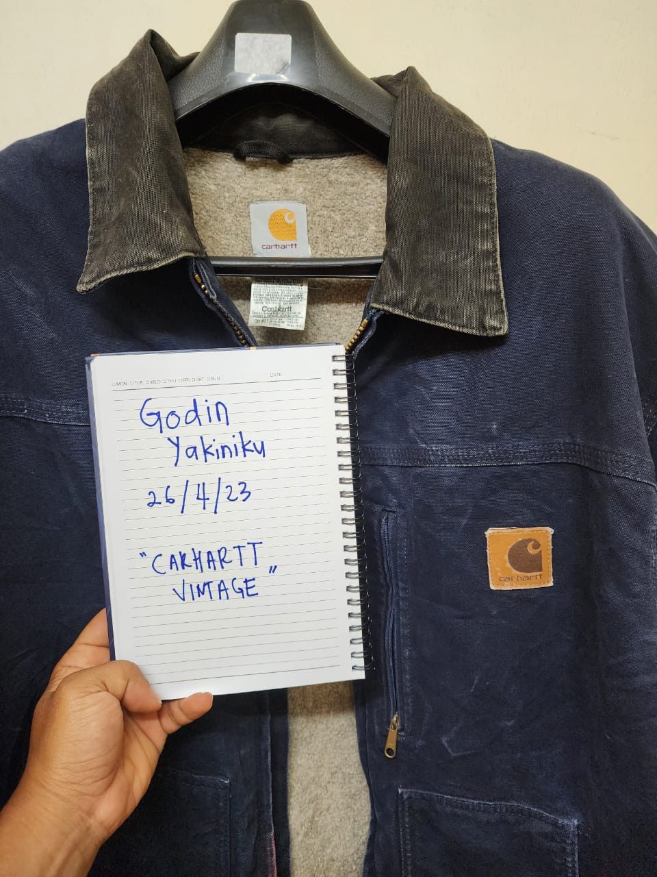 Carhartt Vintage Carhartt Work Jacket / Detroit Jacket Size US L / EU 52-54 / 3 - 20 Thumbnail