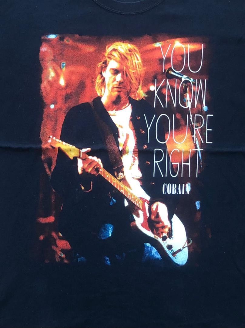 Nirvana × Vintage vintage tee C1 Nirvana Kurt Cobain bootleg tee Size US XL / EU 56 / 4 - 2 Thumbnail