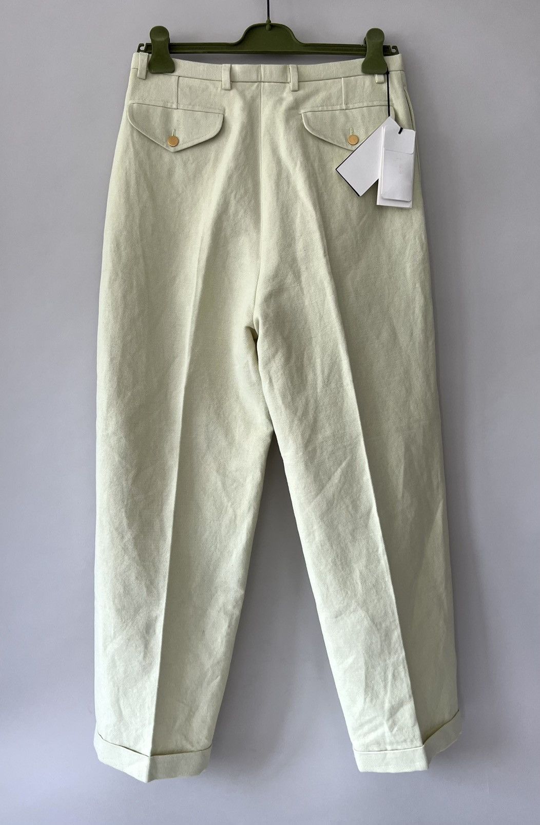 Gucci Gucci Linen Loose Fit Pants Size US 30 / EU 46 - 5 Thumbnail