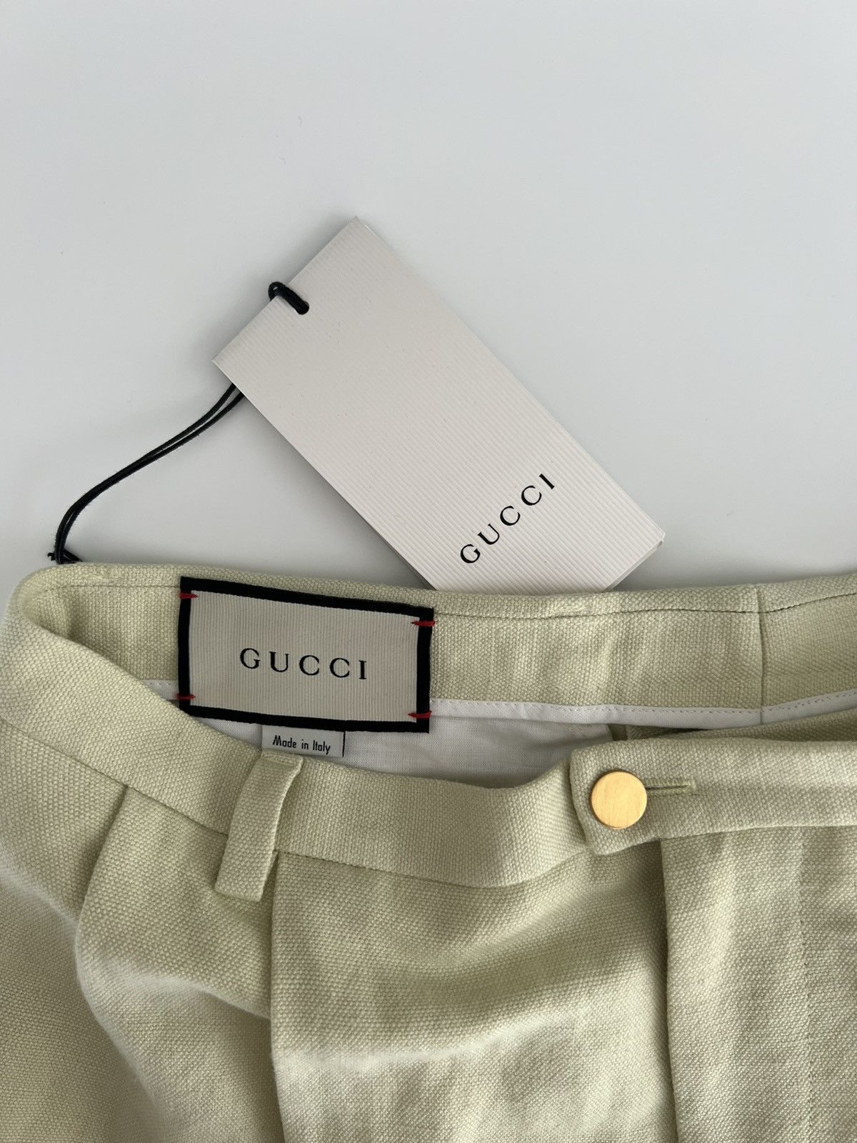 Gucci Gucci Linen Loose Fit Pants Size US 30 / EU 46 - 6 Thumbnail