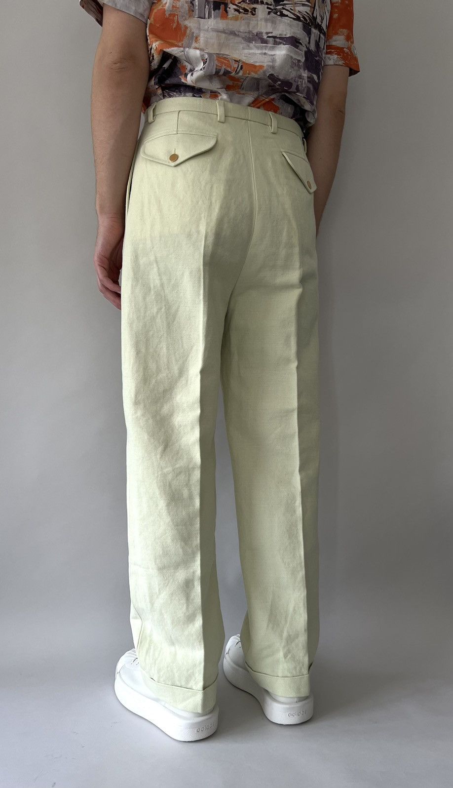 Gucci Gucci Linen Loose Fit Pants Size US 30 / EU 46 - 3 Thumbnail