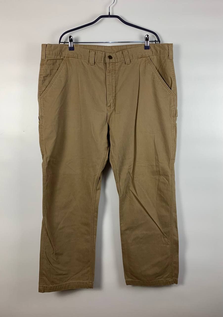 Carhartt Carhartt casual pants beige cotton Size US 34 / EU 50 - 1 Thumbnail