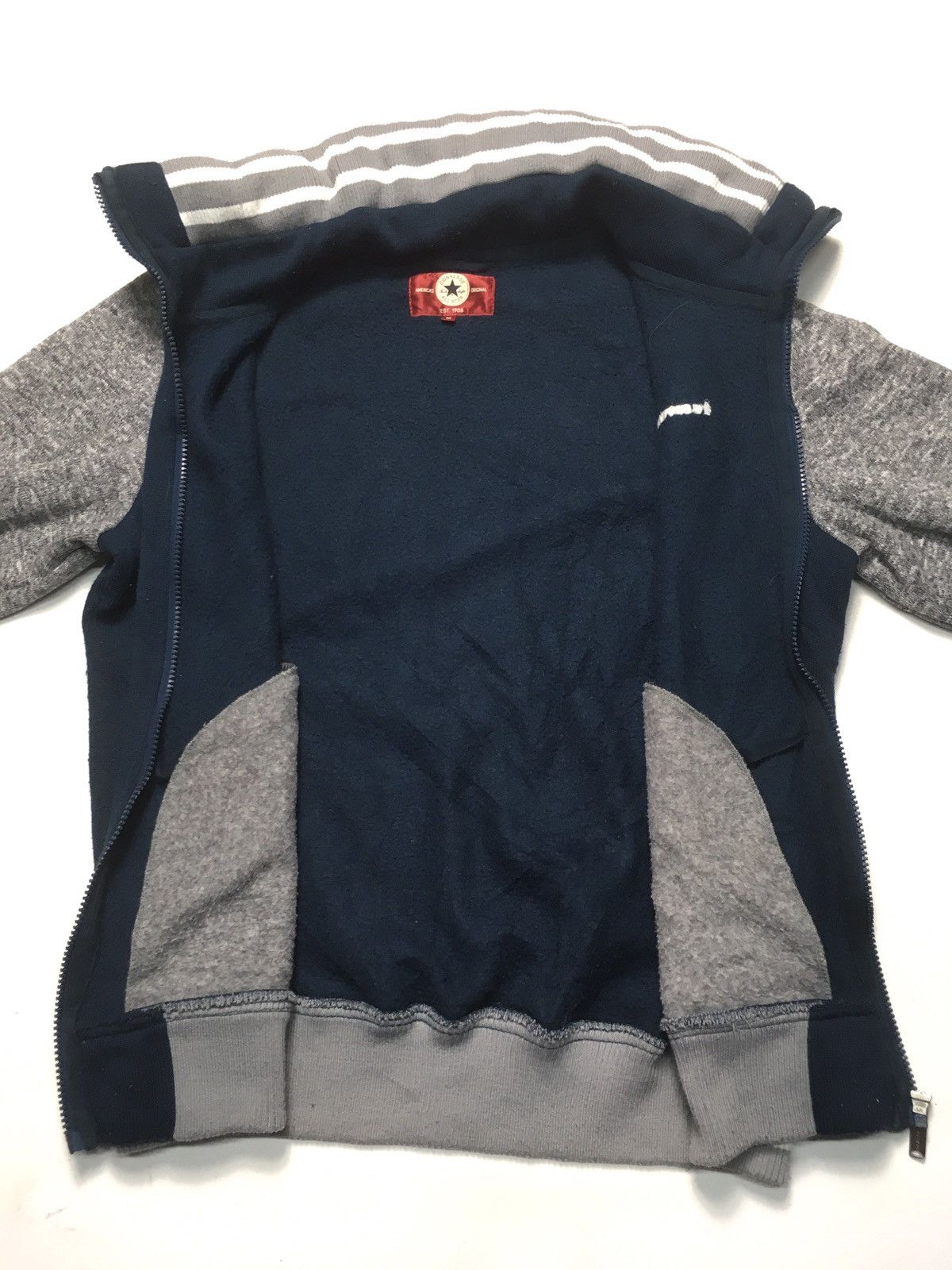 Converse × Japanese Brand × Vintage Vintage converse hoodie Size US M / EU 48-50 / 2 - 10 Thumbnail