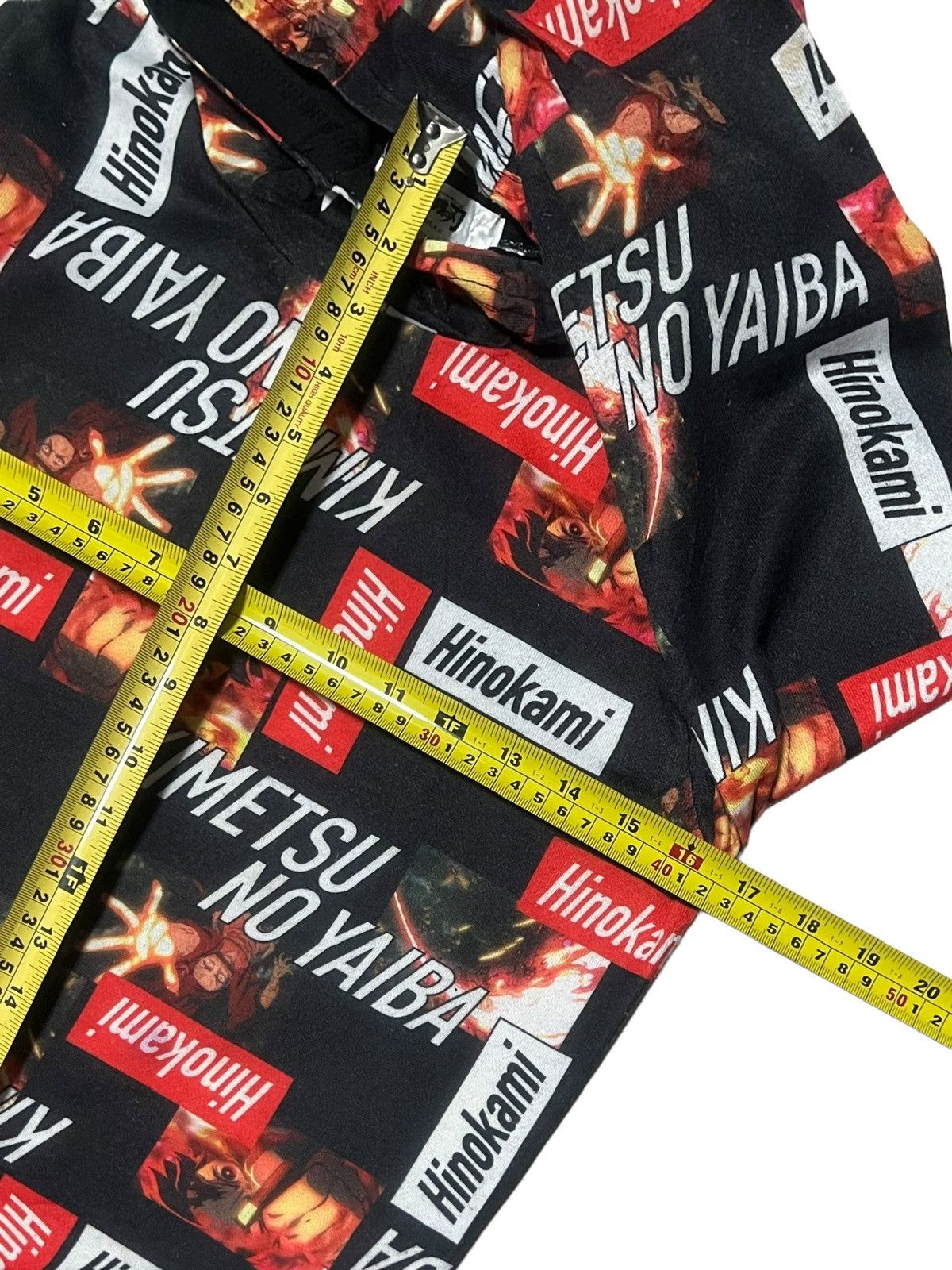 Anime DEMON SLAYER HINOKAMI KIMETSU NO YAIBA OVERPRINT HOODIE KIDS Size US XS / EU 42 / 0 - 12 Thumbnail