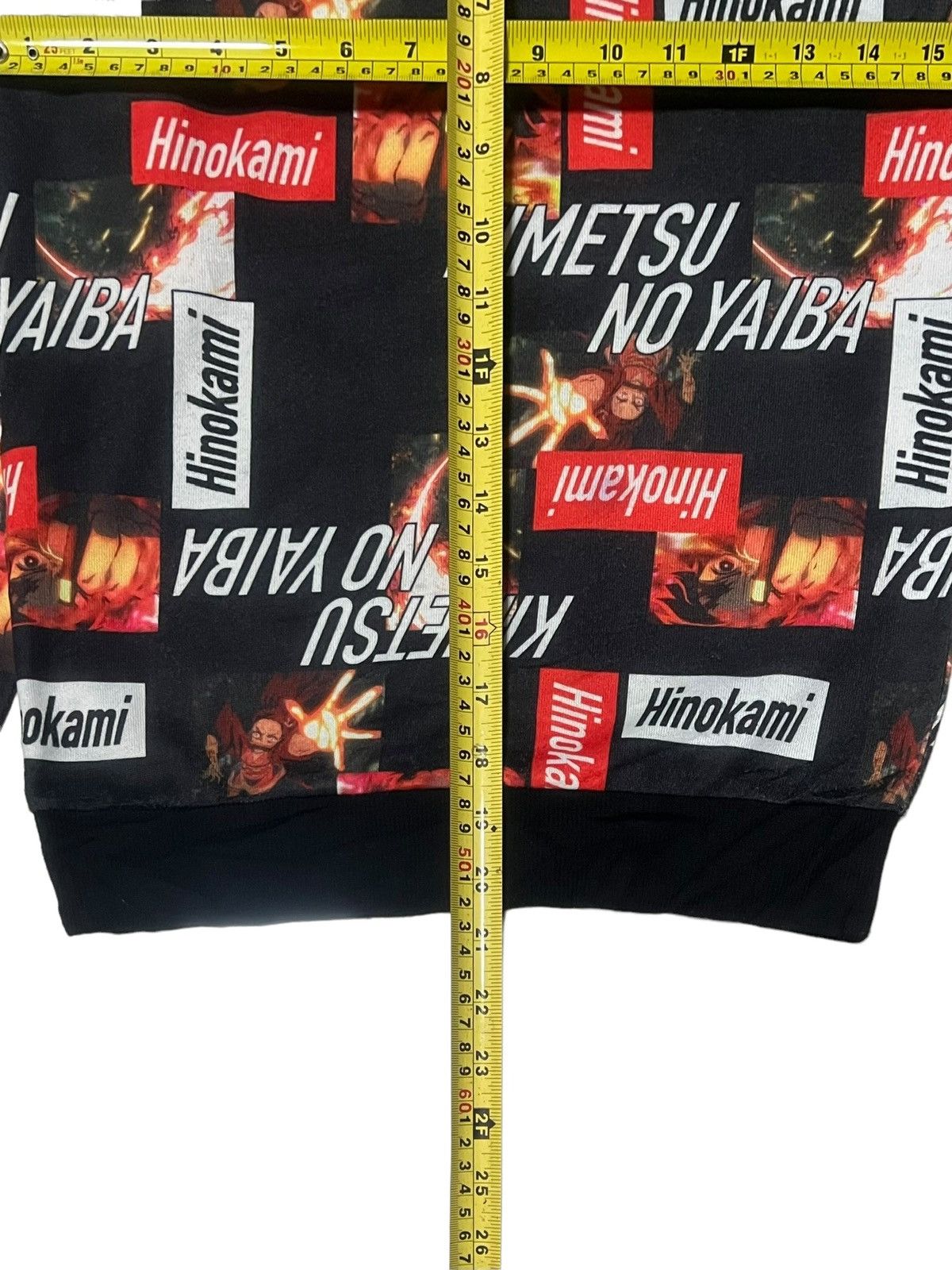 Anime DEMON SLAYER HINOKAMI KIMETSU NO YAIBA OVERPRINT HOODIE KIDS Size US XS / EU 42 / 0 - 13 Thumbnail