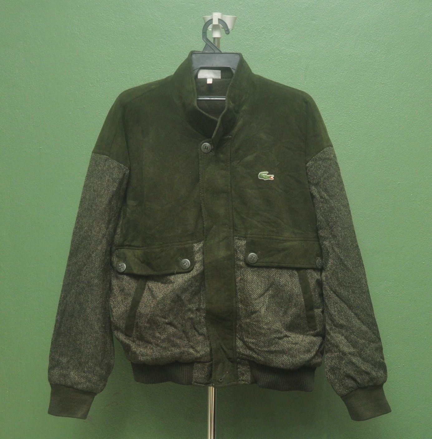 Lacoste × Vintage Vintage Lacoste Pocket Travis Scott Fashion Style Jacket Size US L / EU 52-54 / 3 - 1 Thumbnail