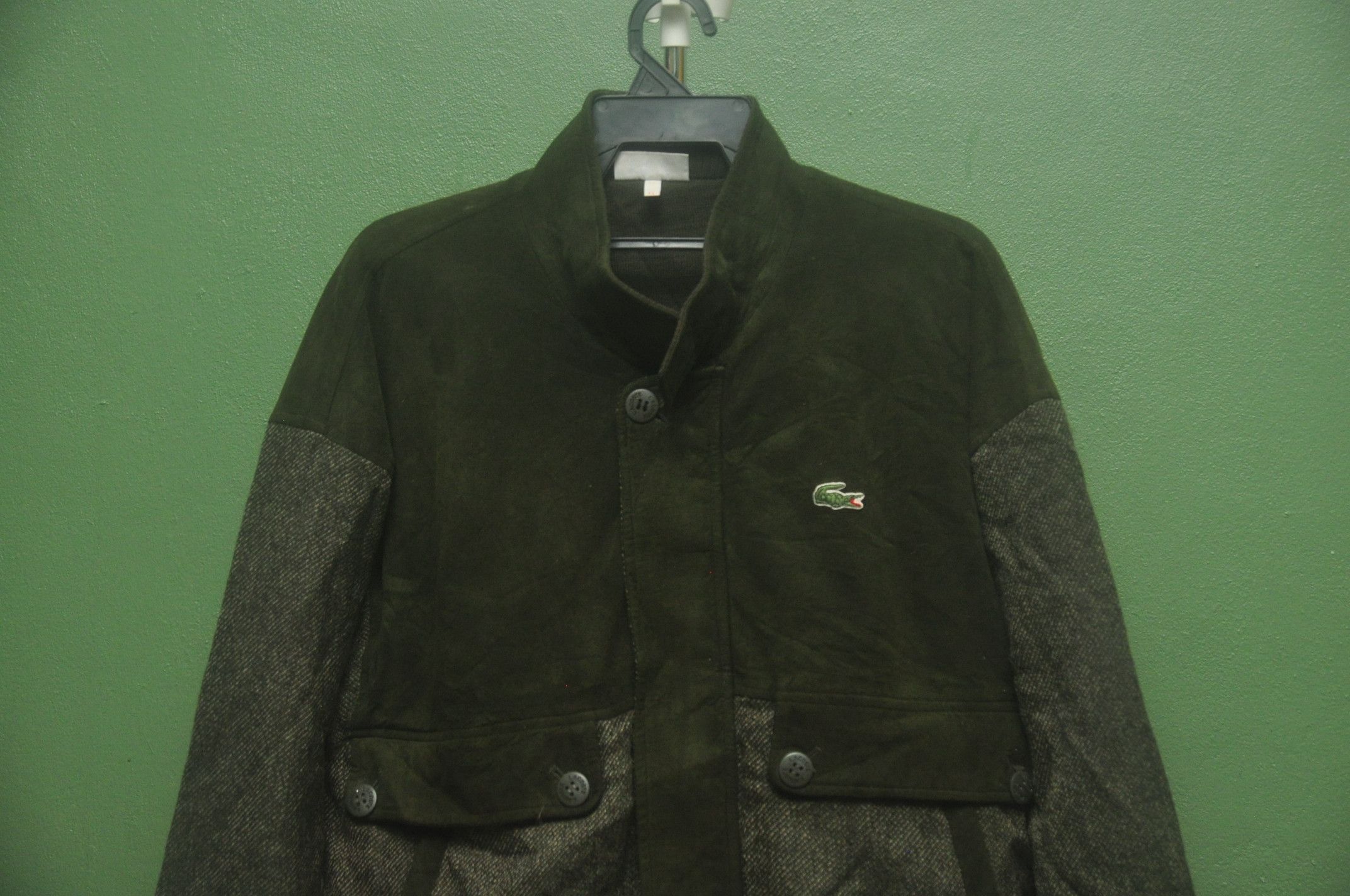Lacoste × Vintage Vintage Lacoste Pocket Travis Scott Fashion Style Jacket Size US L / EU 52-54 / 3 - 3 Thumbnail