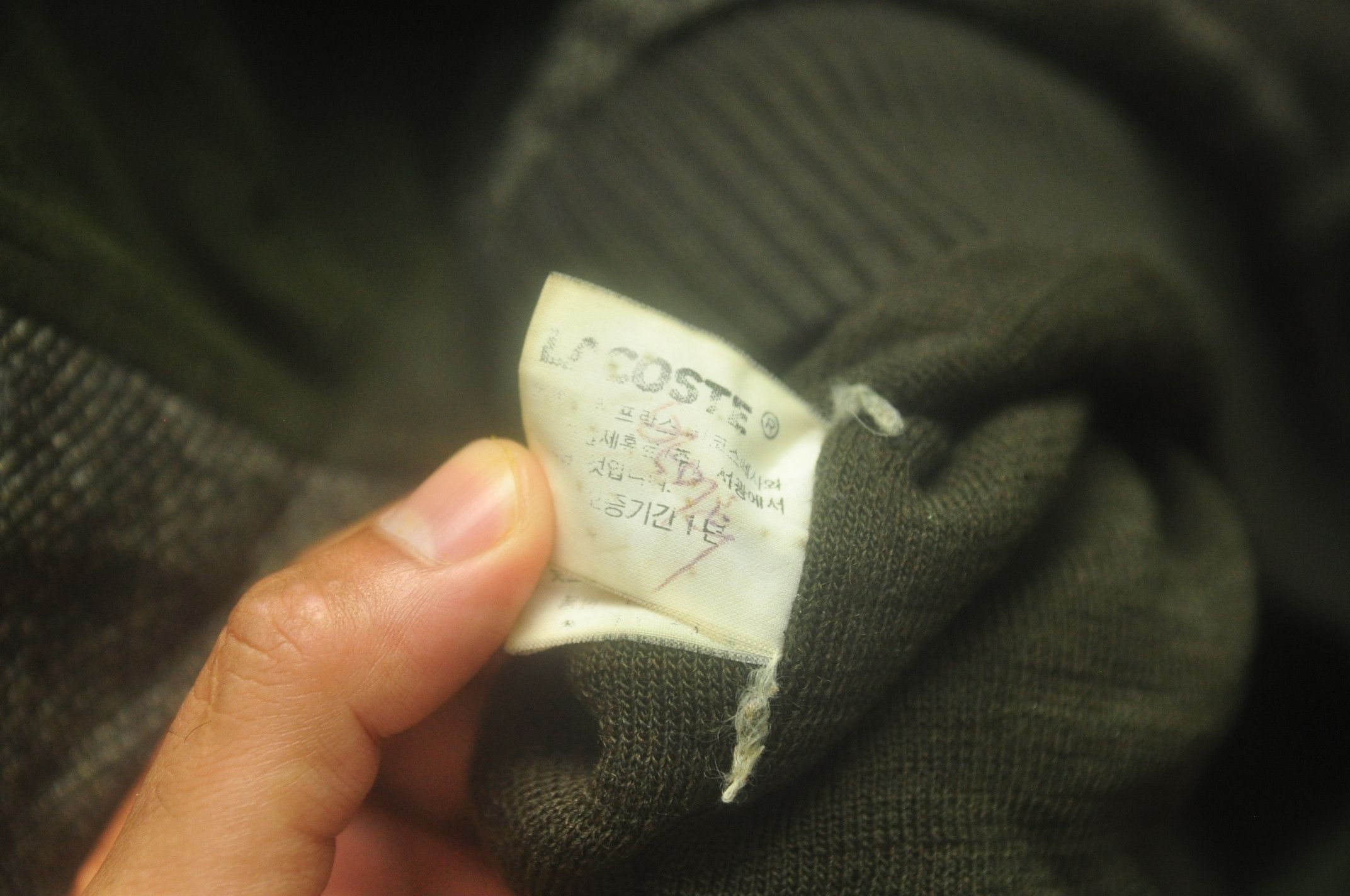 Lacoste × Vintage Vintage Lacoste Pocket Travis Scott Fashion Style Jacket Size US L / EU 52-54 / 3 - 9 Thumbnail