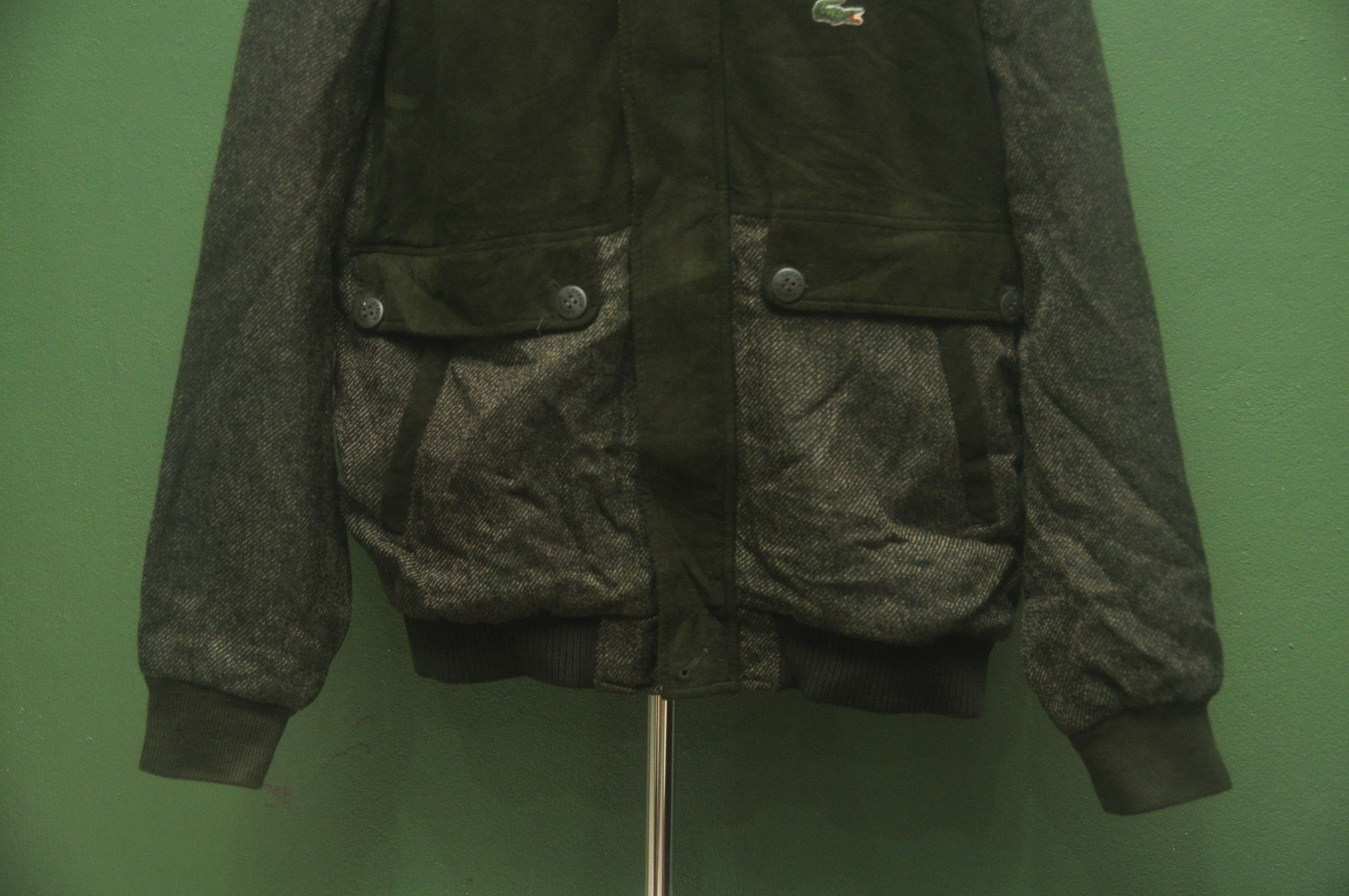 Lacoste × Vintage Vintage Lacoste Pocket Travis Scott Fashion Style Jacket Size US L / EU 52-54 / 3 - 4 Thumbnail