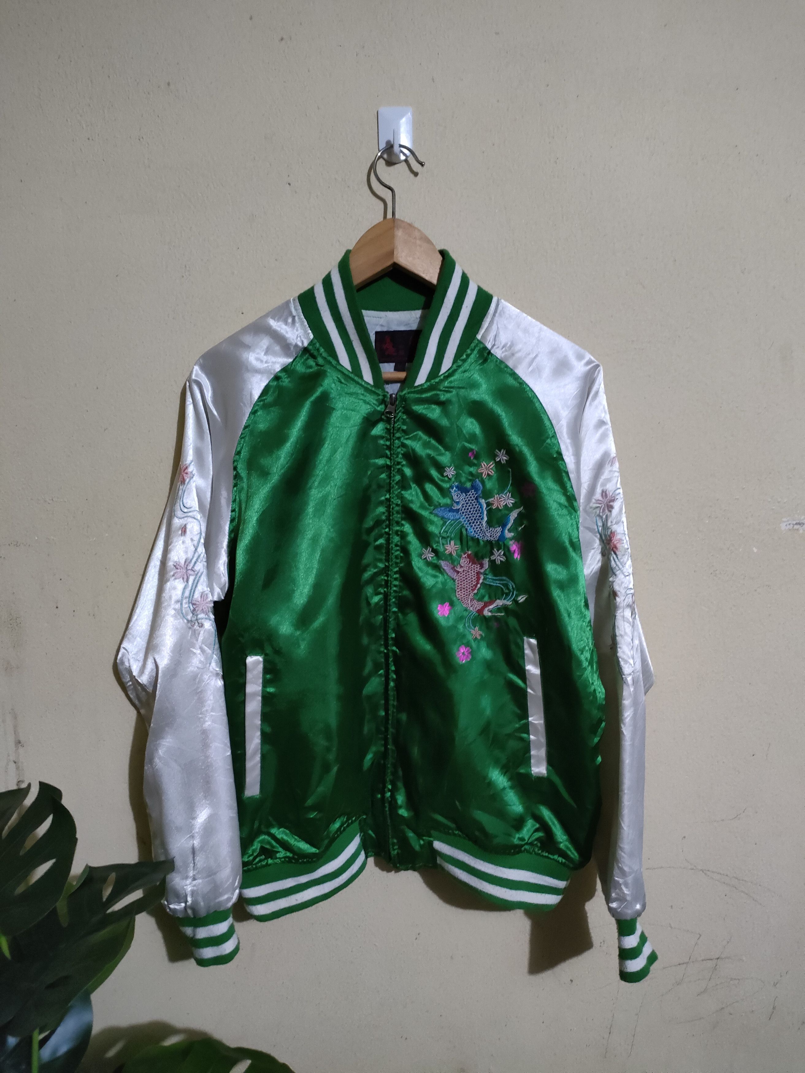 Other Souvenir Jacket Koi Embroidered Size US M / EU 48-50 / 2 - 1 Thumbnail