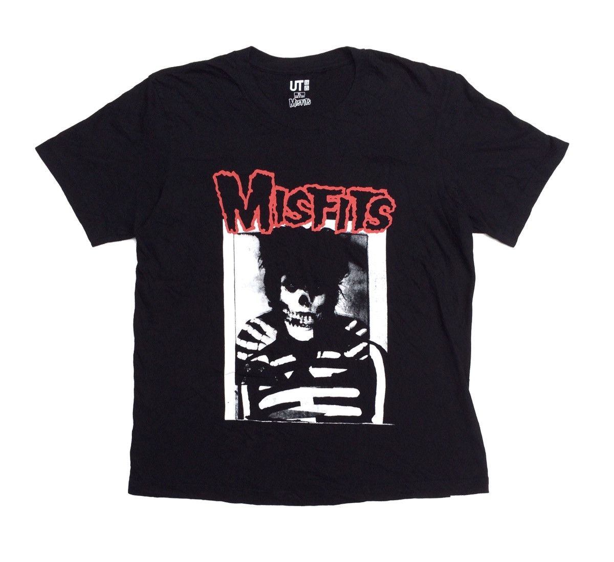 Band Tees × Misfits × Uniqlo Misfits X Uniqlo Tshirt Size US XL / EU 56 / 4 - 1 Thumbnail