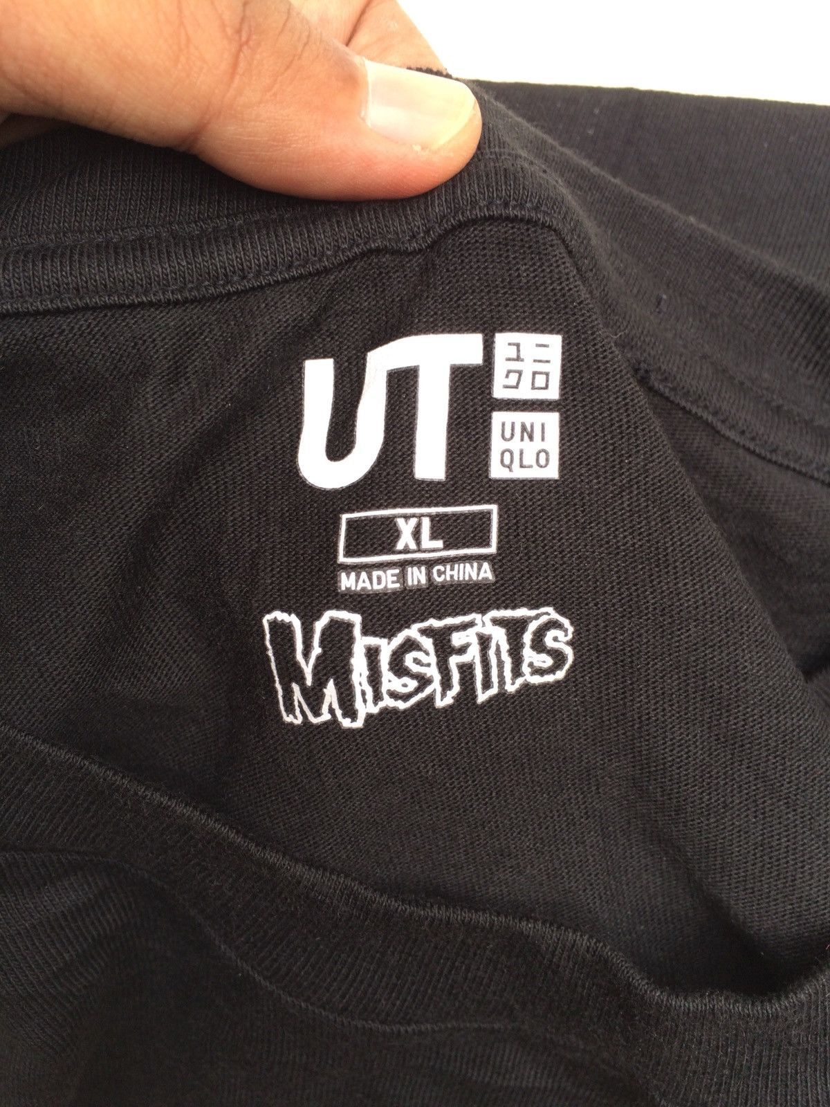 Band Tees × Misfits × Uniqlo Misfits X Uniqlo Tshirt Size US XL / EU 56 / 4 - 3 Thumbnail