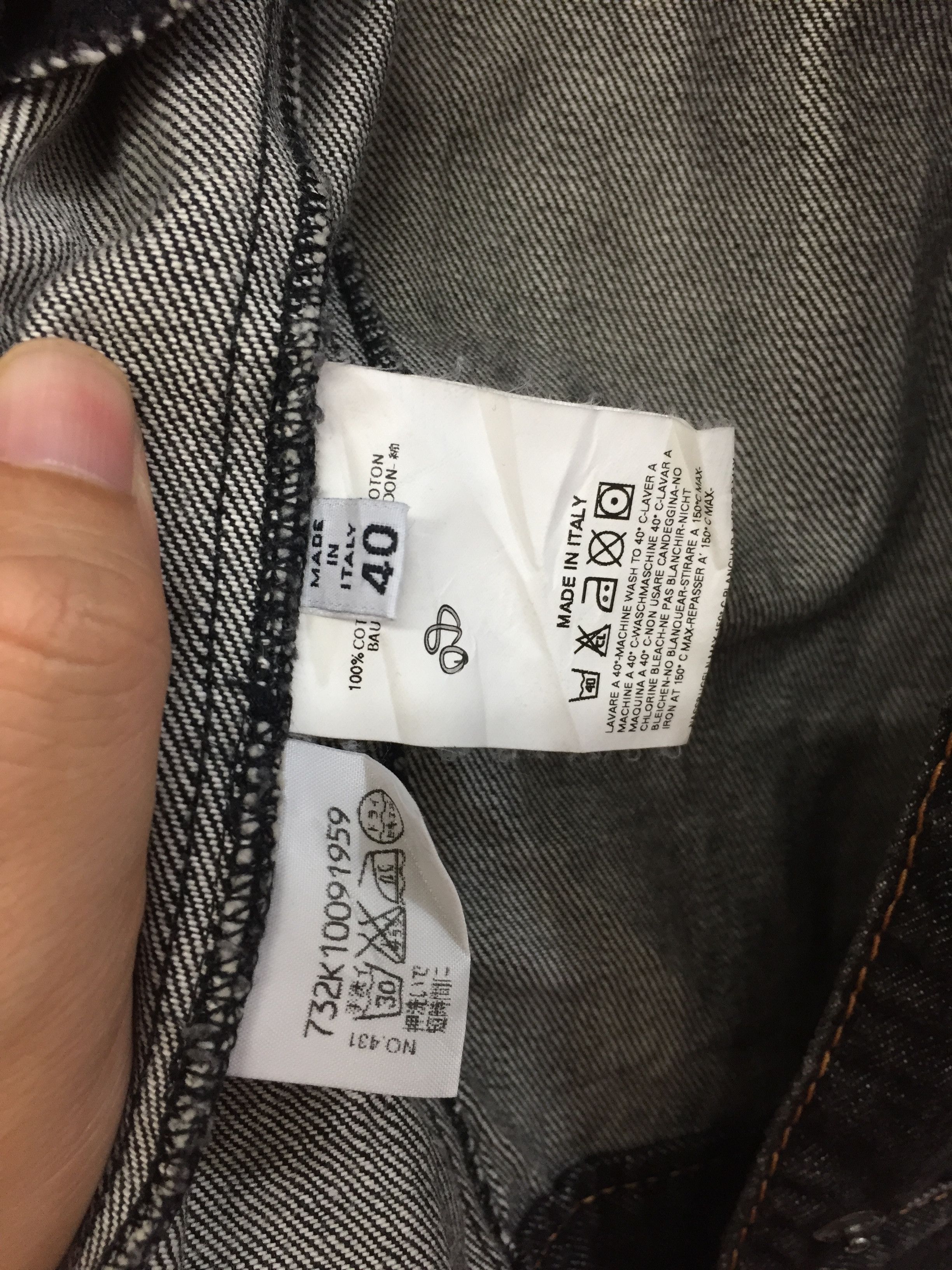Maison Margiela AW03 snap button denim jacket Size S / US 4 / IT 40 - 10 Thumbnail