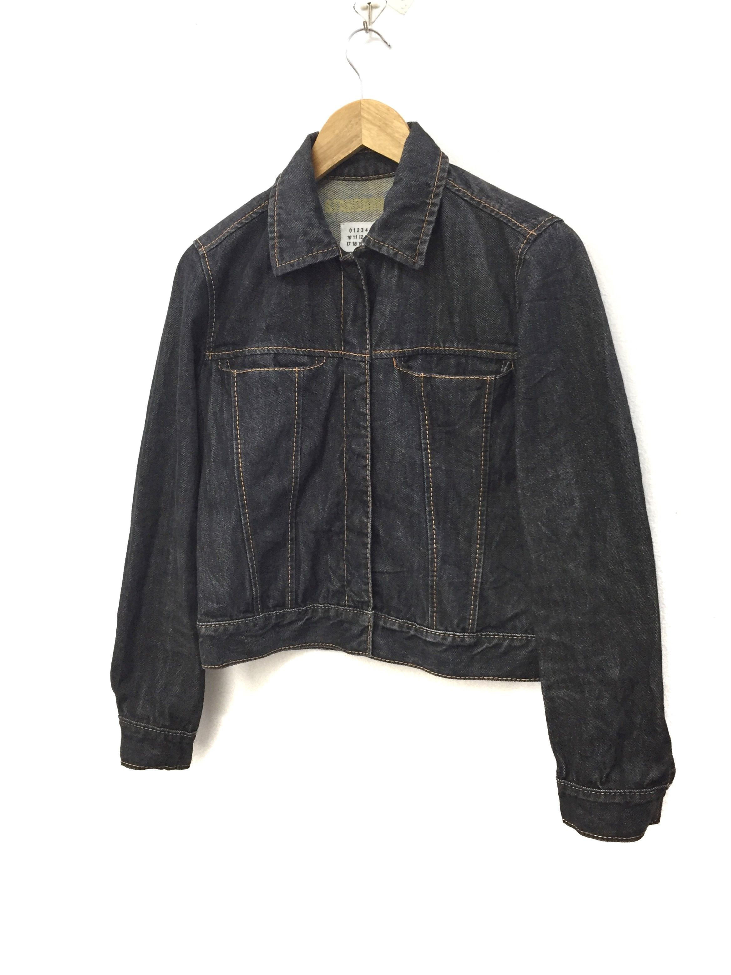 Maison Margiela AW03 snap button denim jacket Size S / US 4 / IT 40 - 1 Thumbnail