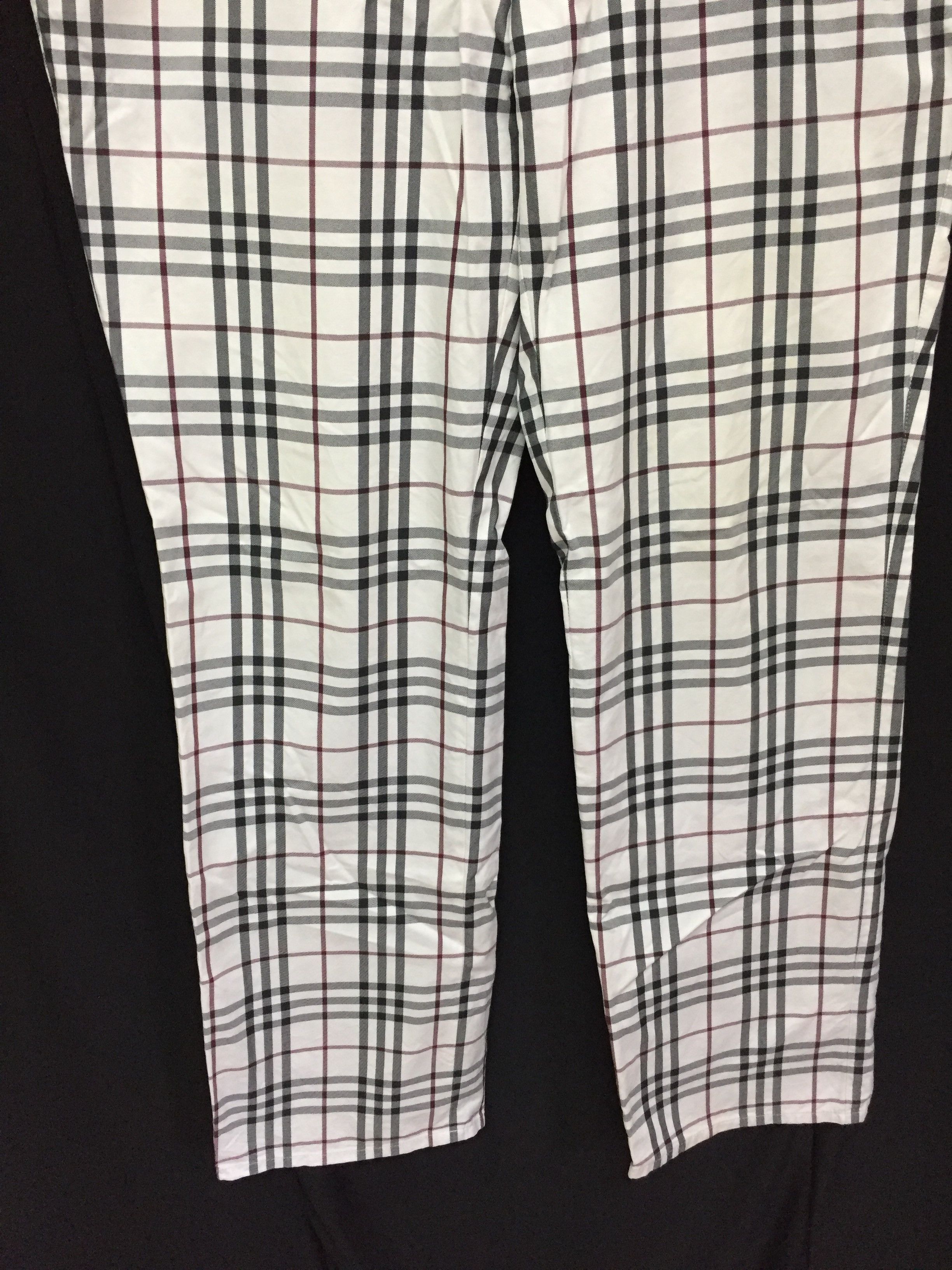 Burberry × Vintage Vintage Burberry Nova Check Black label pants Size 34" / US 12 / IT 48 - 3 Thumbnail
