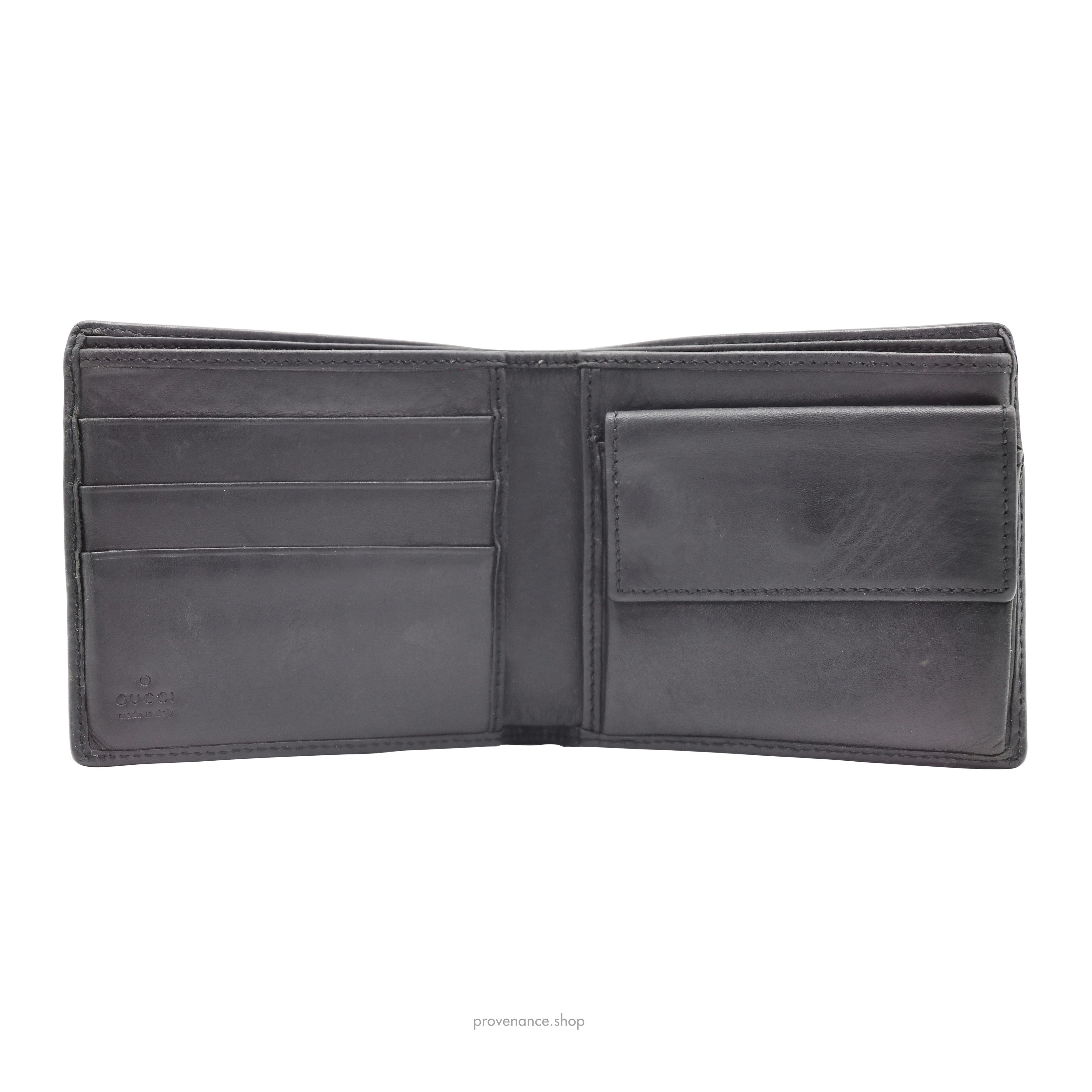 Gucci 🔴 Bifold Wallet - Black/Brown GG Canvas Size ONE SIZE - 5 Thumbnail