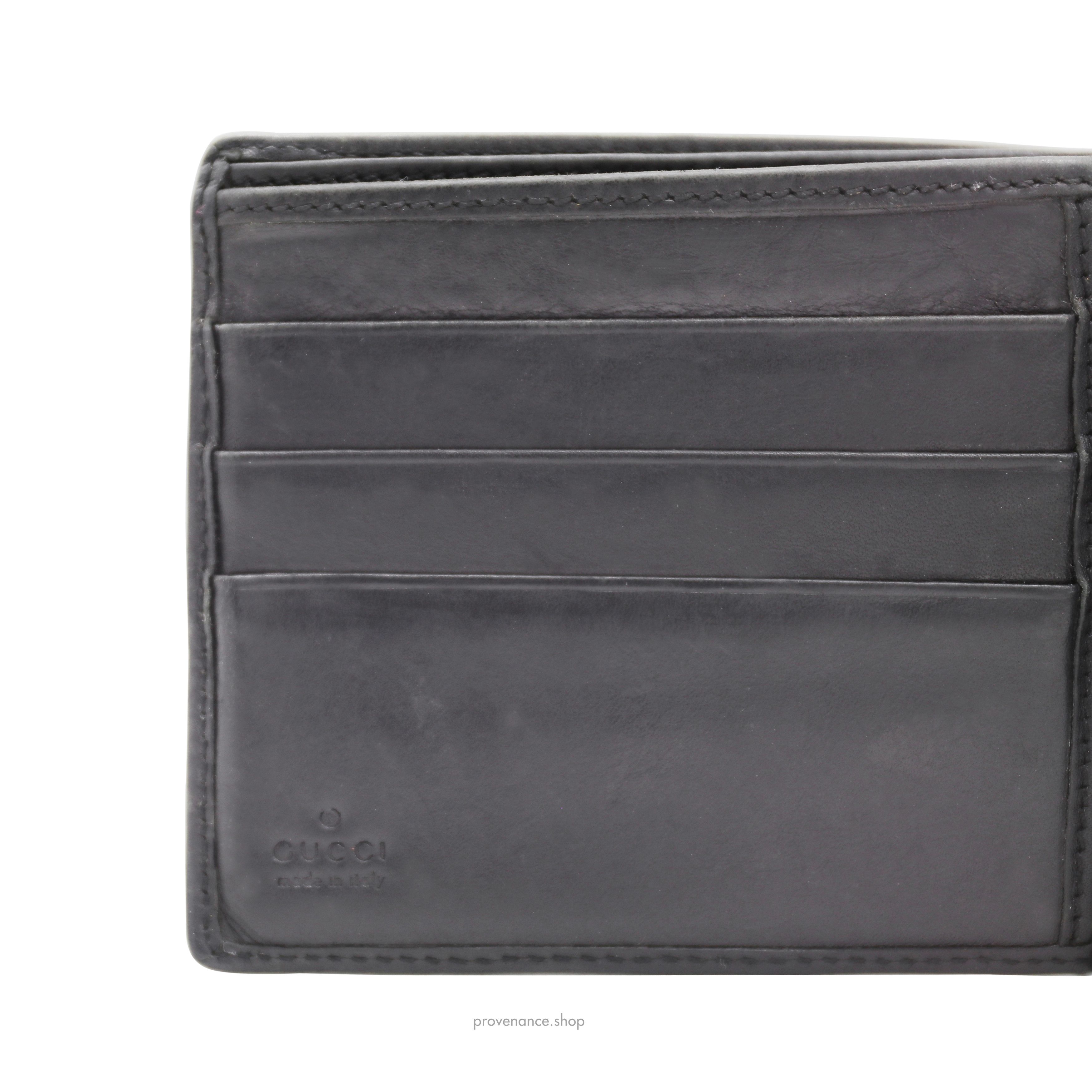 Gucci 🔴 Bifold Wallet - Black/Brown GG Canvas Size ONE SIZE - 6 Thumbnail