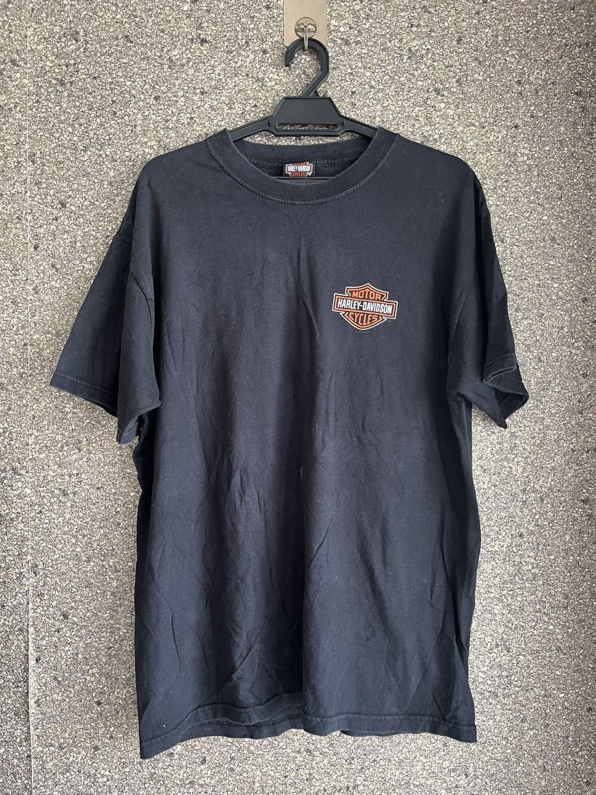 image of Vintage Harley Davidson Ft59 in Black, Men's (Size Large)