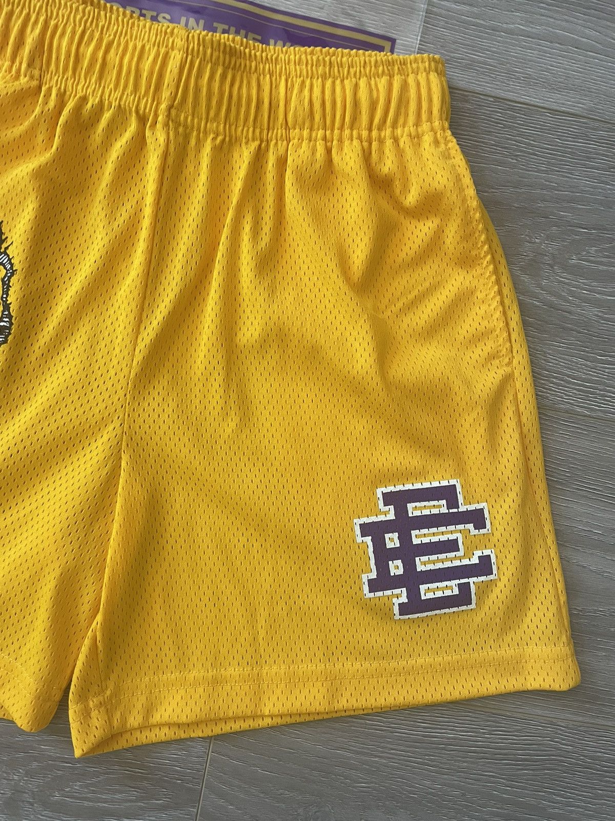 Eric Emanuel × Warren Lotas Eric Emanuel x Warren Lotas Yellow Shorts Size US 32 / EU 48 - 3 Thumbnail