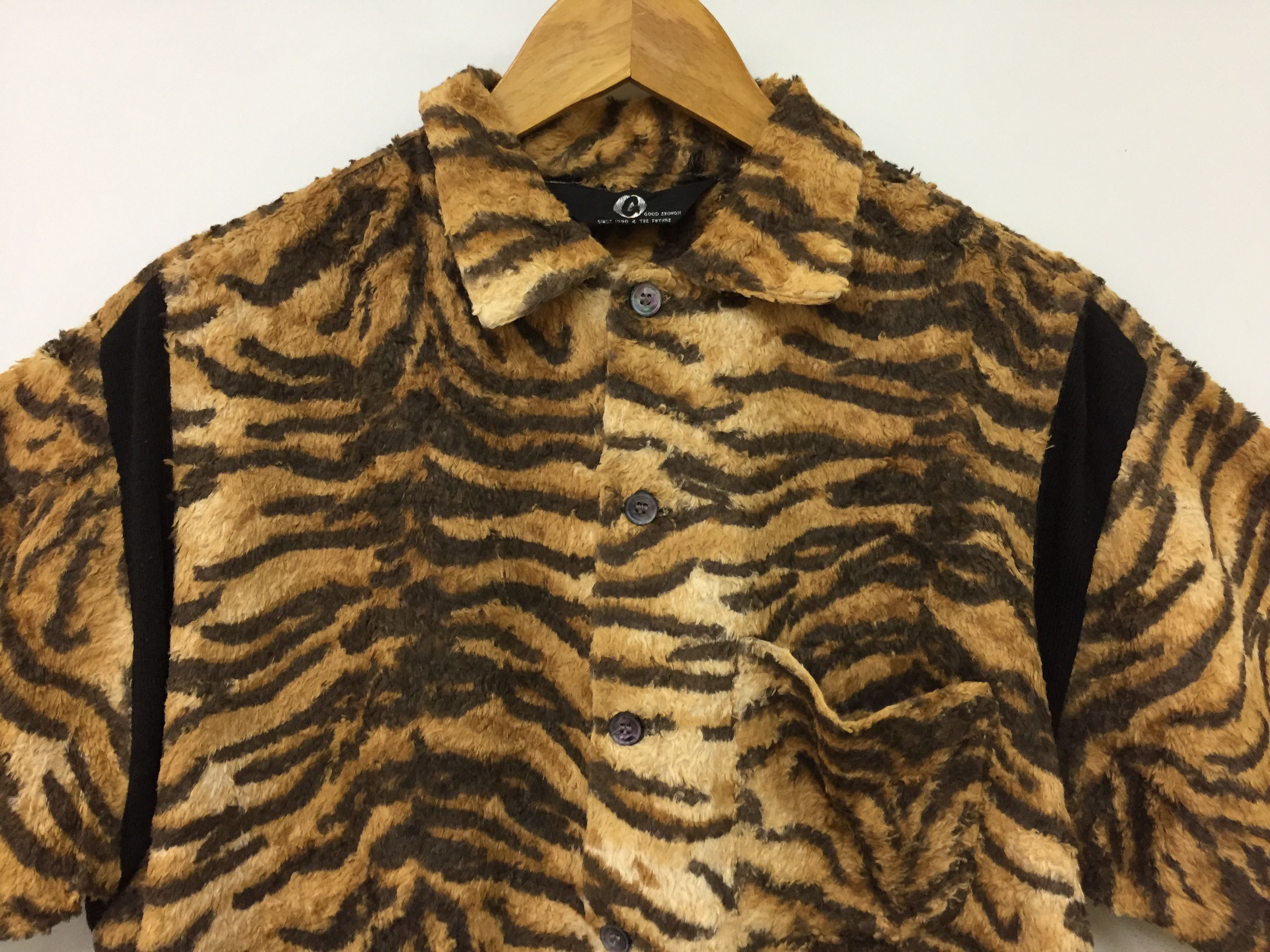 Fragment Design AW1998 Hiroshi Fujiwara Tiger Stripe Wool Made UK Size US L / EU 52-54 / 3 - 4 Thumbnail