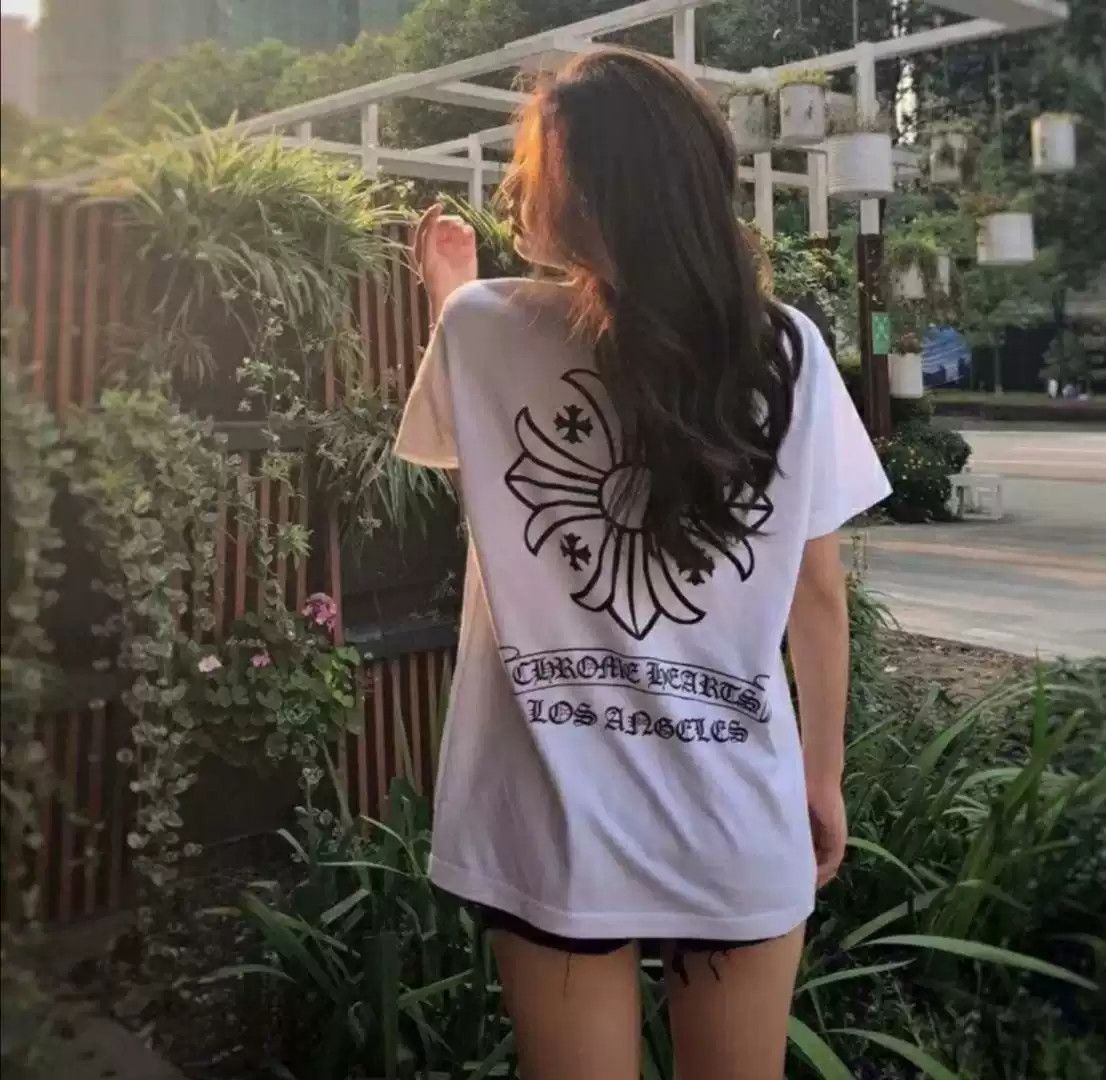 Chrome Hearts Chrome hearts white LA limited tee Size US S / EU 44-46 / 1 - 5 Thumbnail