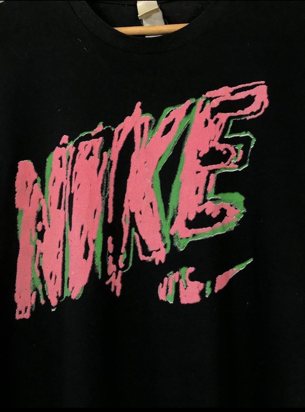 Nike × Vintage Nike Swoosh Streetwear Vintage Tee Size US M / EU 48-50 / 2 - 3 Thumbnail