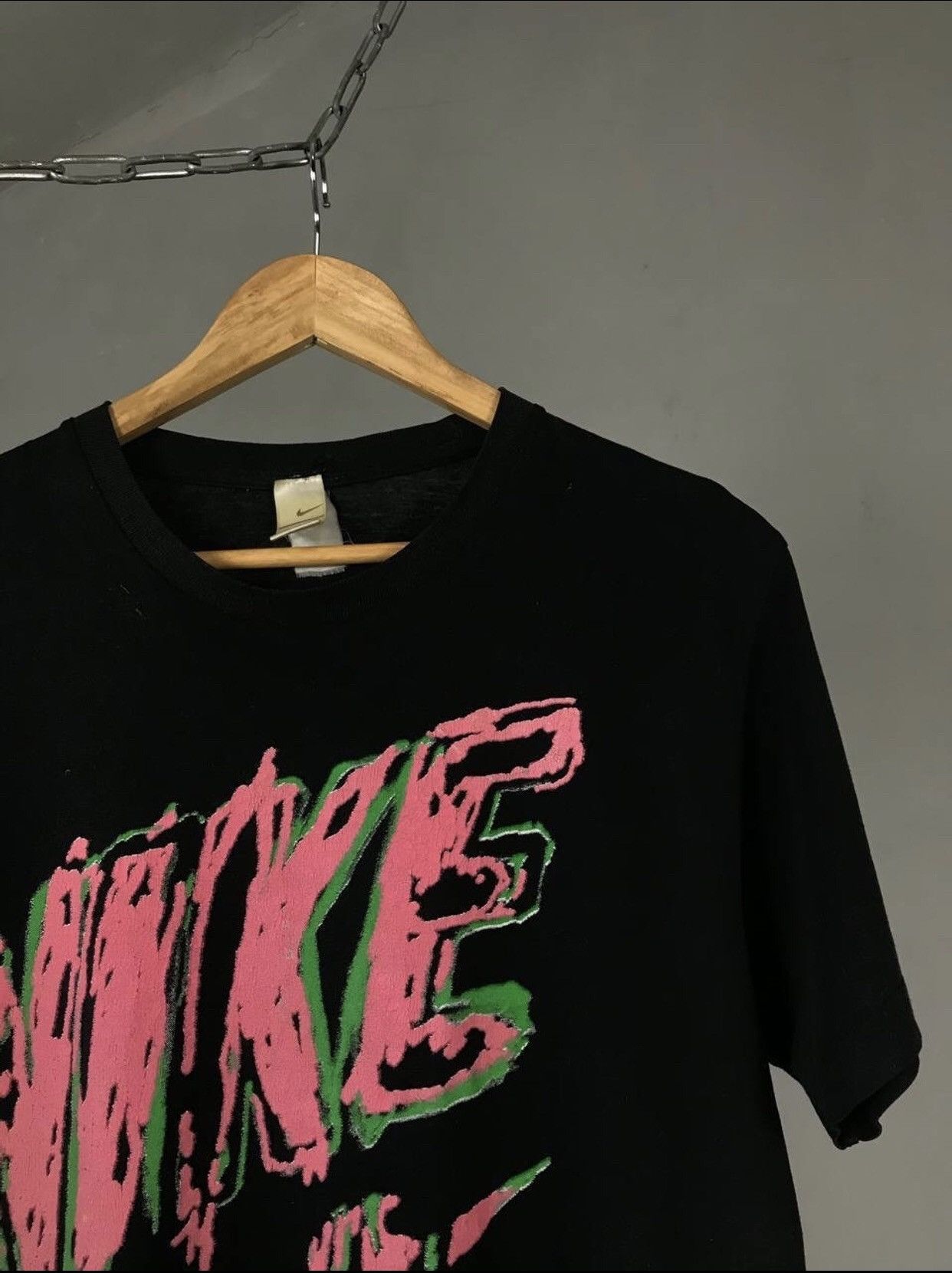 Nike × Vintage Nike Swoosh Streetwear Vintage Tee Size US M / EU 48-50 / 2 - 2 Thumbnail