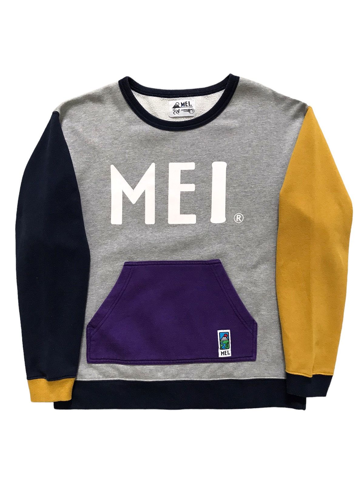 Japanese Brand MEI Huntington Beach Multicoloured Sweatshirt Size US M / EU 48-50 / 2 - 1 Thumbnail