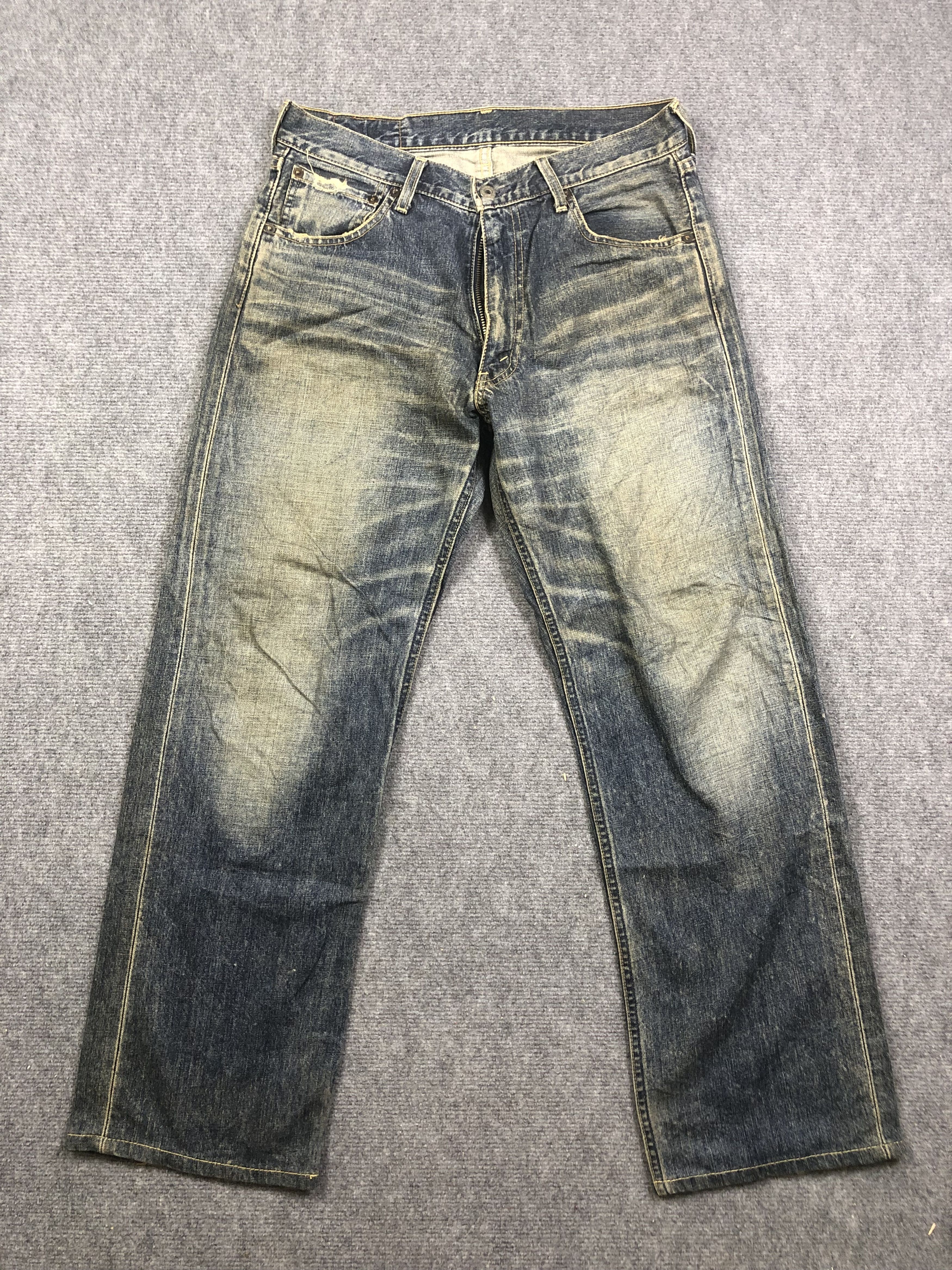 image of Faded Blue Vintage Levis 503 Denim Jeans 33X29, Men's