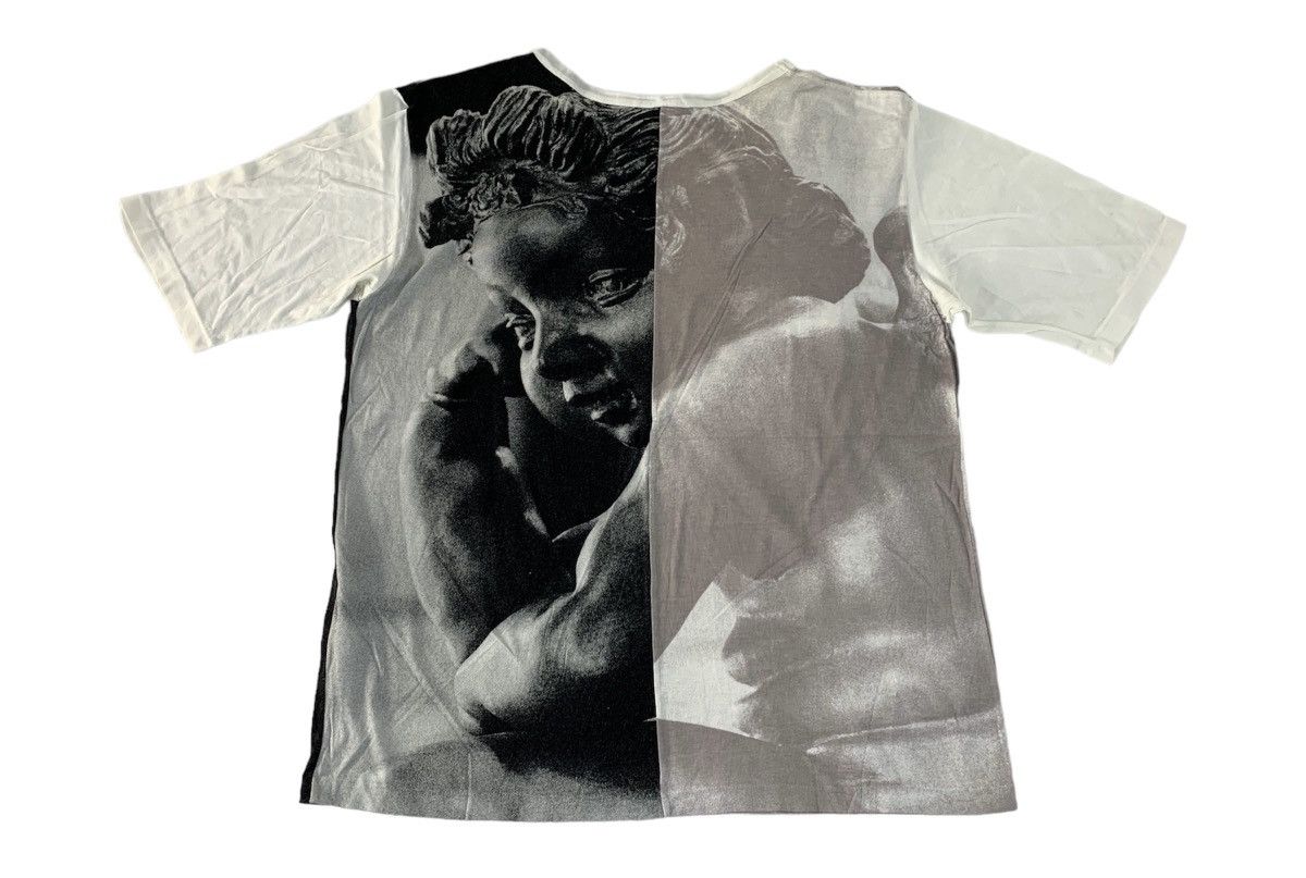 Arts & Science Rare 90s Ikuko Japanese Designer 2 Tone Design Tee Size M / US 6-8 / IT 42-44 - 2 Thumbnail