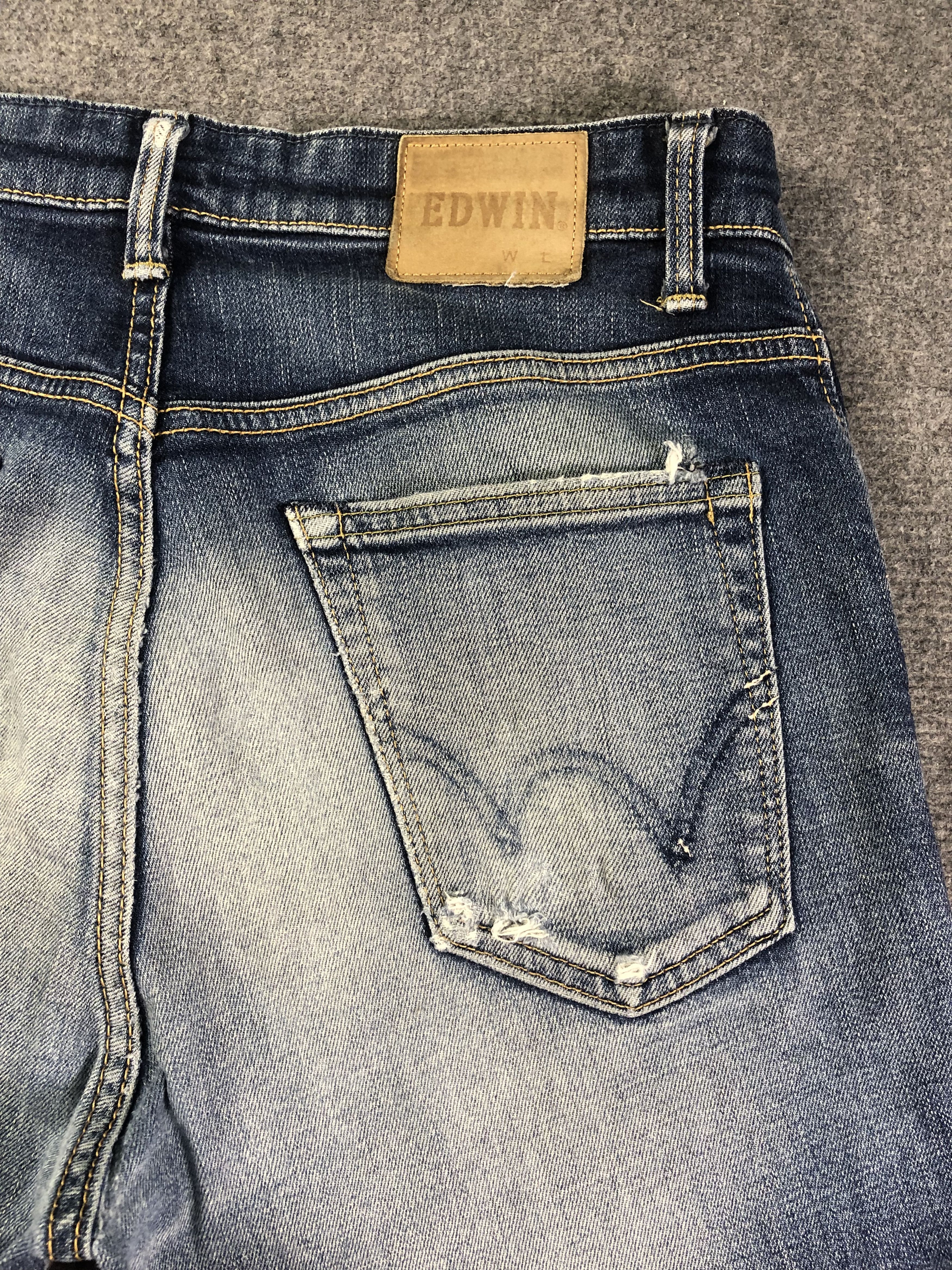 Edwin Wash Blue Edwin Jeans 31x32 Size US 31 - 11 Thumbnail
