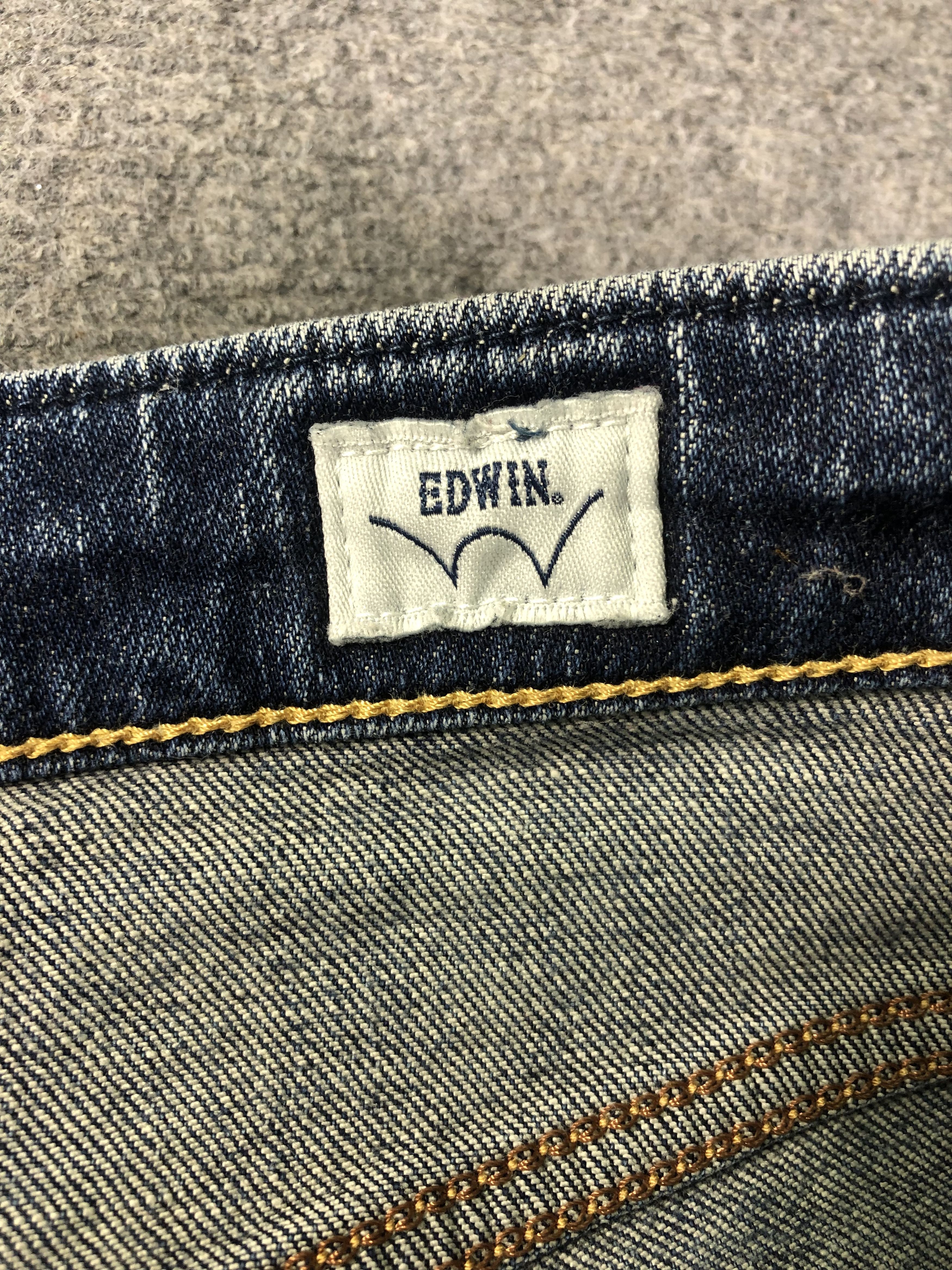 Edwin Wash Blue Edwin Jeans 31x32 Size US 31 - 4 Thumbnail