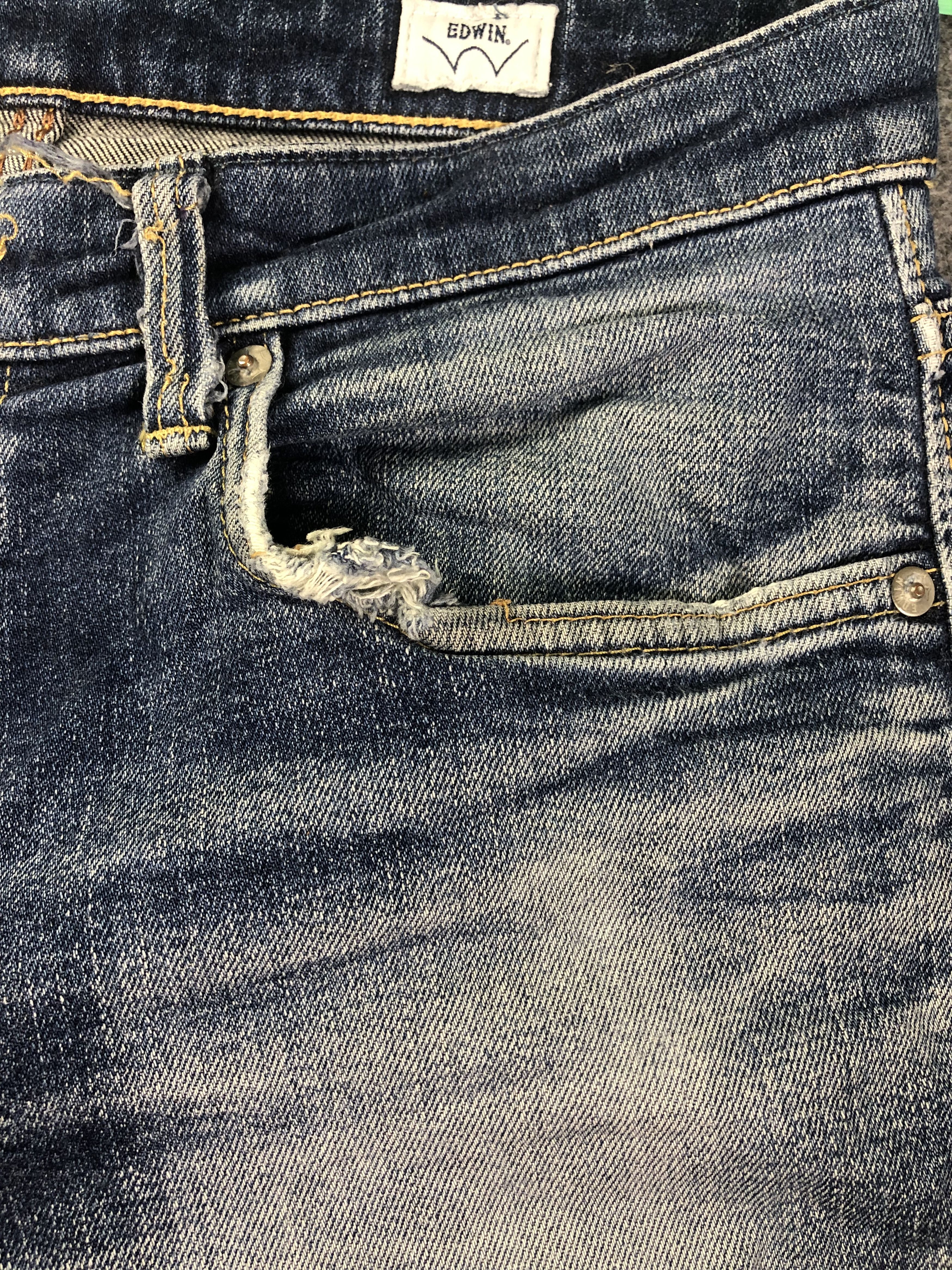 Edwin Wash Blue Edwin Jeans 31x32 Size US 31 - 7 Thumbnail