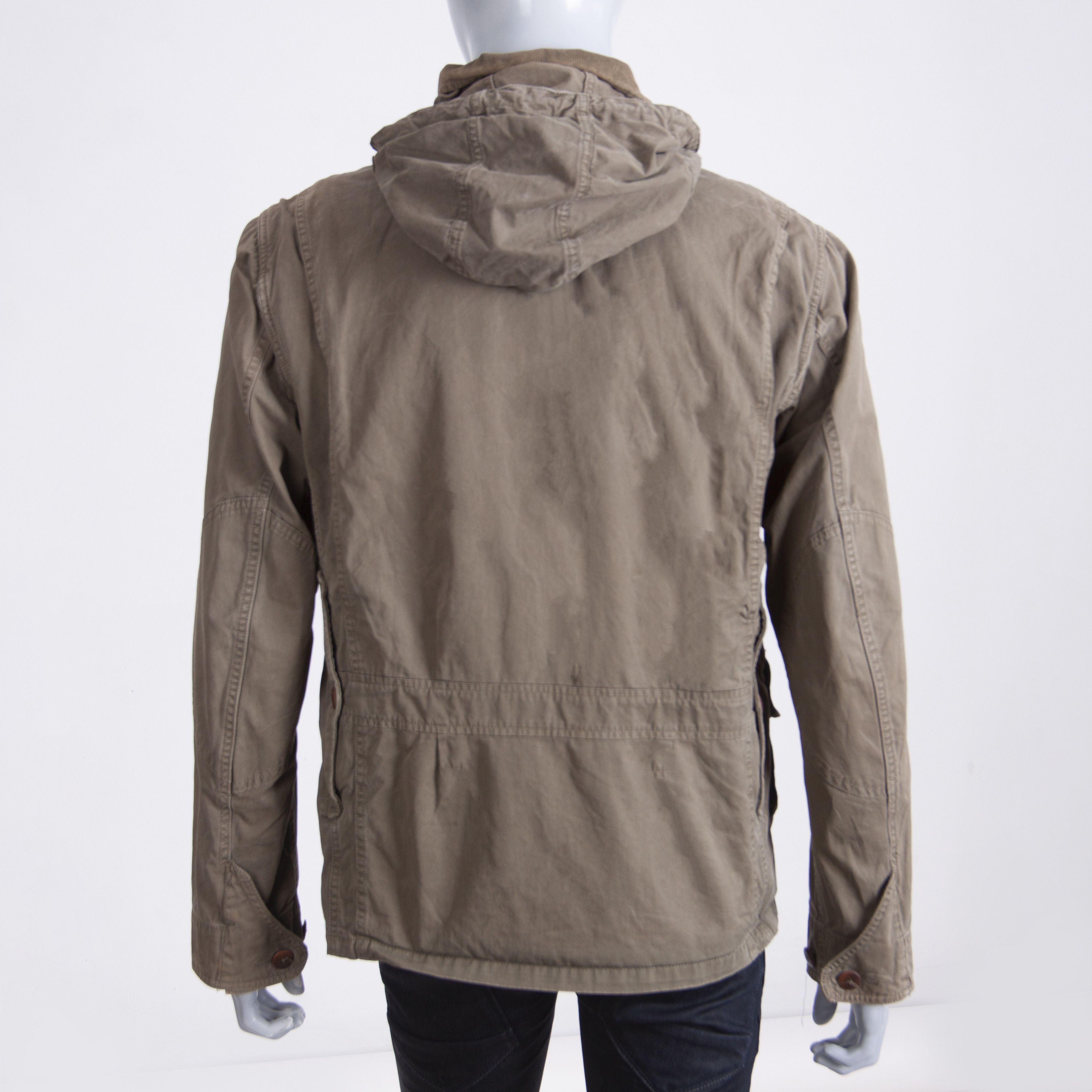 Polo Ralph Lauren × Ralph Lauren Polo Ralph Lauren Men's Khaki Millitary Hooded Jacket M Size US M / EU 48-50 / 2 - 3 Thumbnail