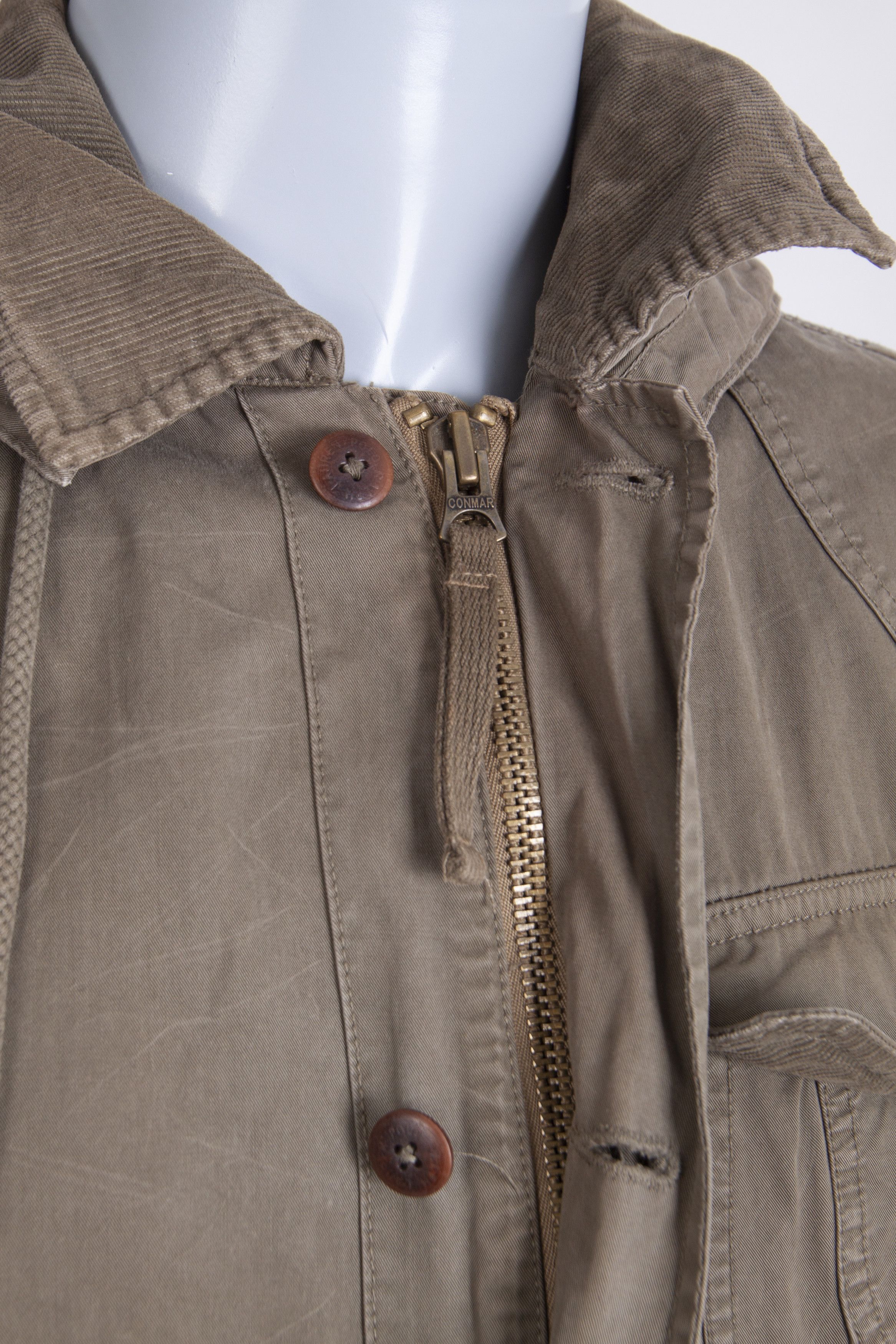 Polo Ralph Lauren × Ralph Lauren Polo Ralph Lauren Men's Khaki Millitary Hooded Jacket M Size US M / EU 48-50 / 2 - 9 Thumbnail