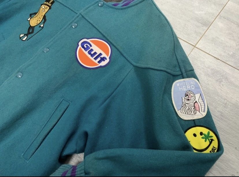 Vintage 80’s Moratti Racing Patcher Varsity Jacket Size US L / EU 52-54 / 3 - 5 Thumbnail