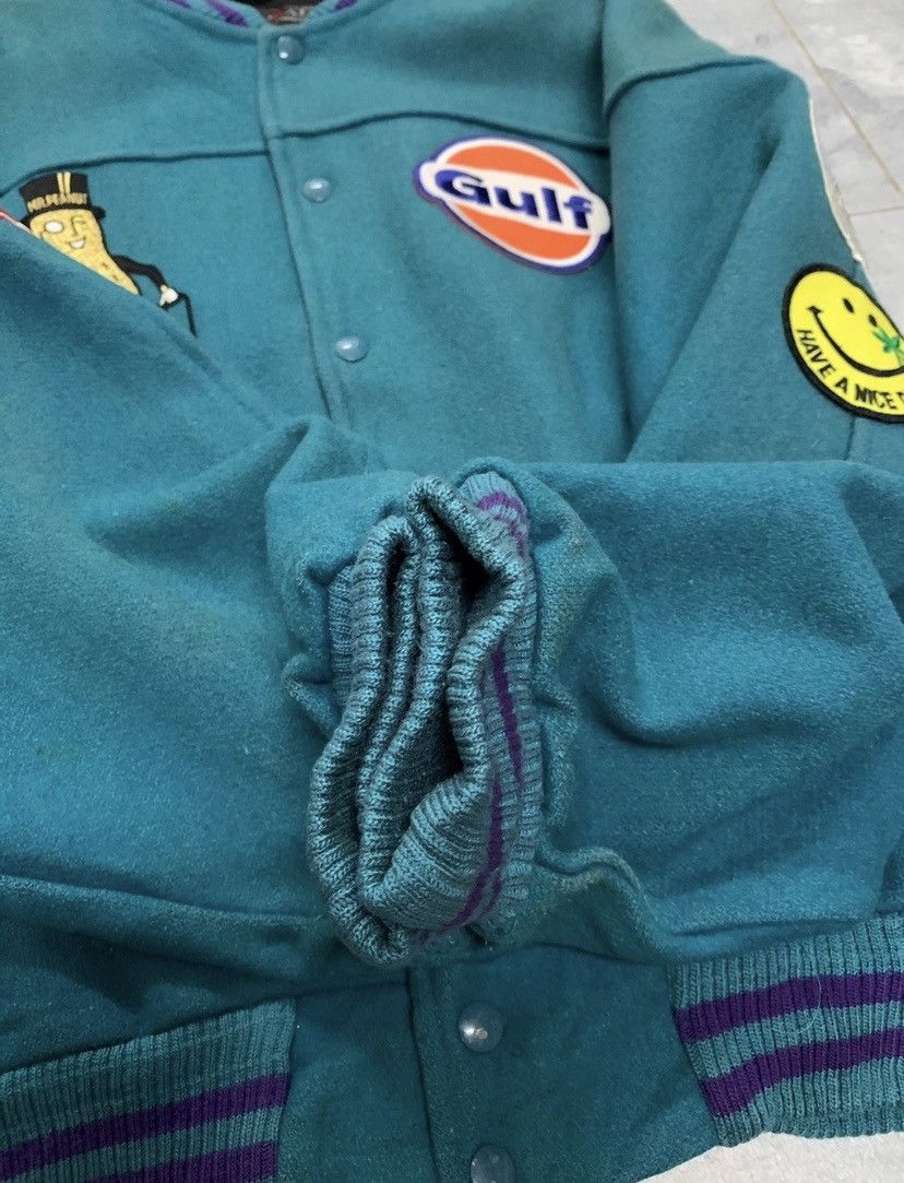 Vintage 80’s Moratti Racing Patcher Varsity Jacket Size US L / EU 52-54 / 3 - 9 Thumbnail