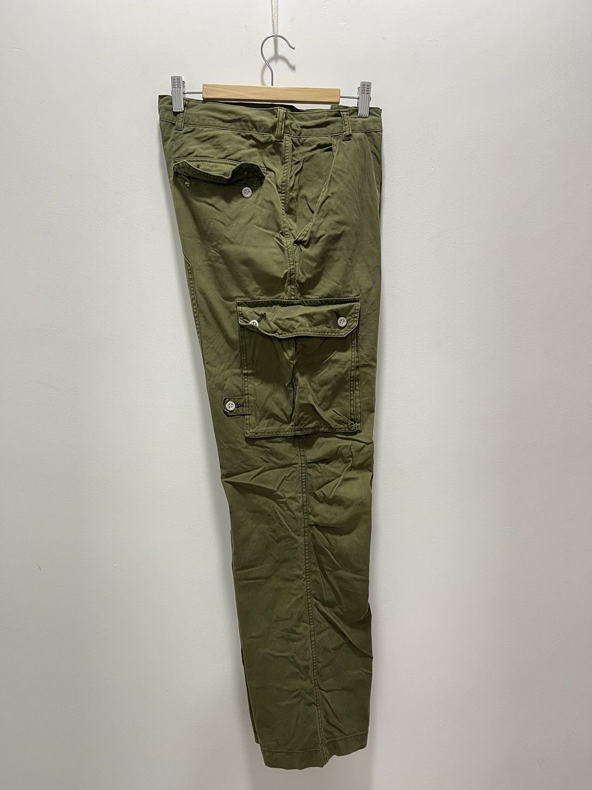 Ellesse VINTAGE ELLESSE MILITARY STYLE CARGO PANTS Size US 31 - 15 Thumbnail