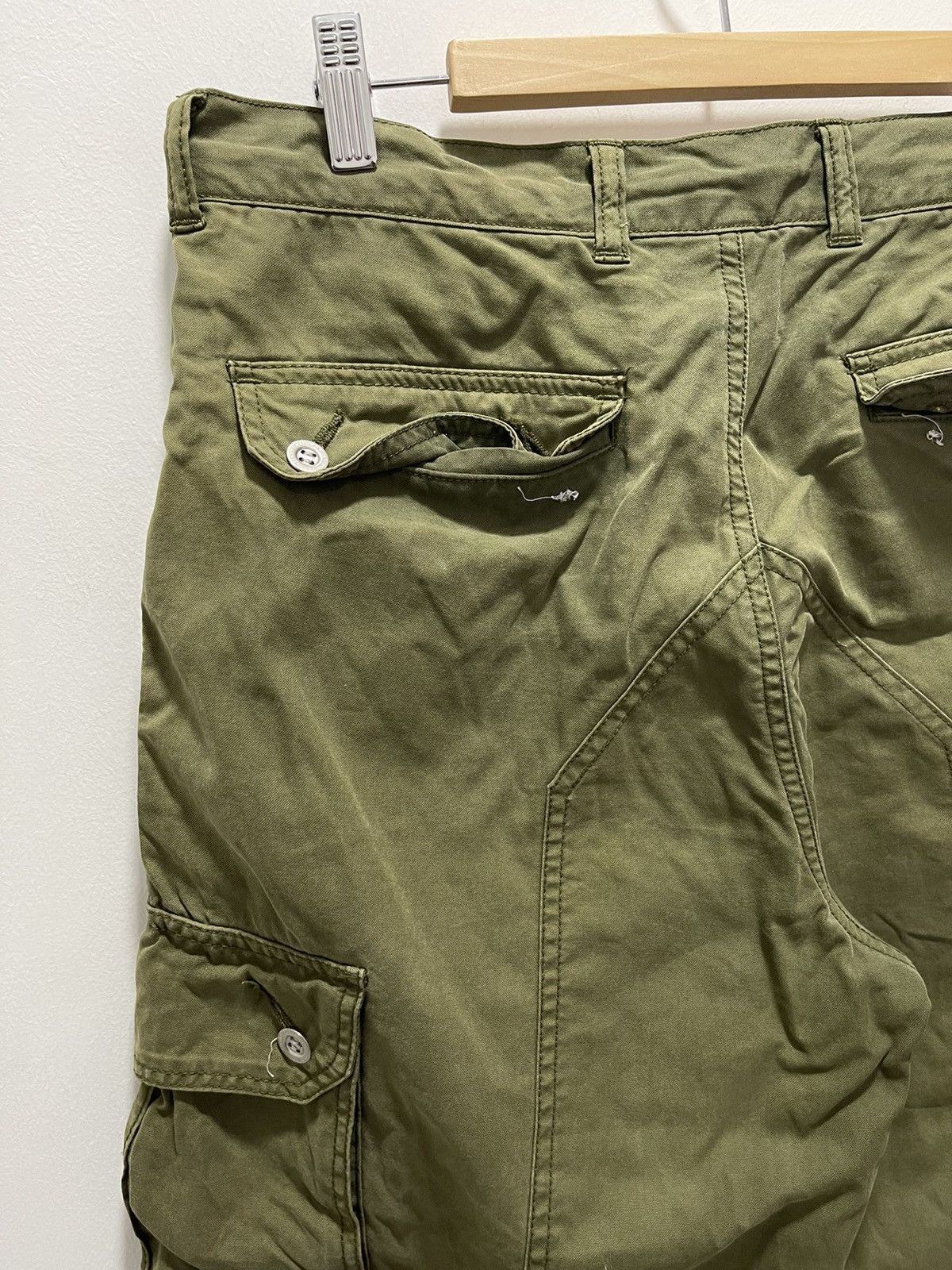 Ellesse VINTAGE ELLESSE MILITARY STYLE CARGO PANTS Size US 31 - 9 Thumbnail