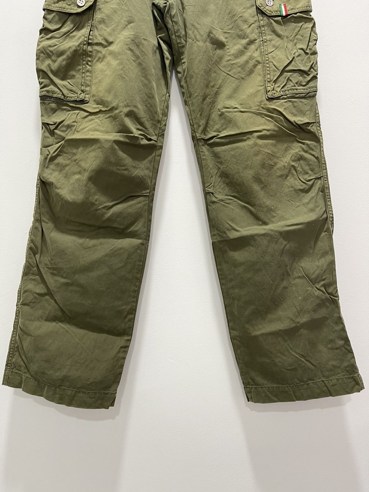 Ellesse VINTAGE ELLESSE MILITARY STYLE CARGO PANTS Size US 31 - 5 Thumbnail