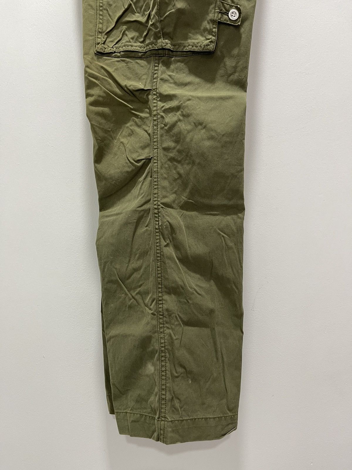 Ellesse VINTAGE ELLESSE MILITARY STYLE CARGO PANTS Size US 31 - 14 Thumbnail